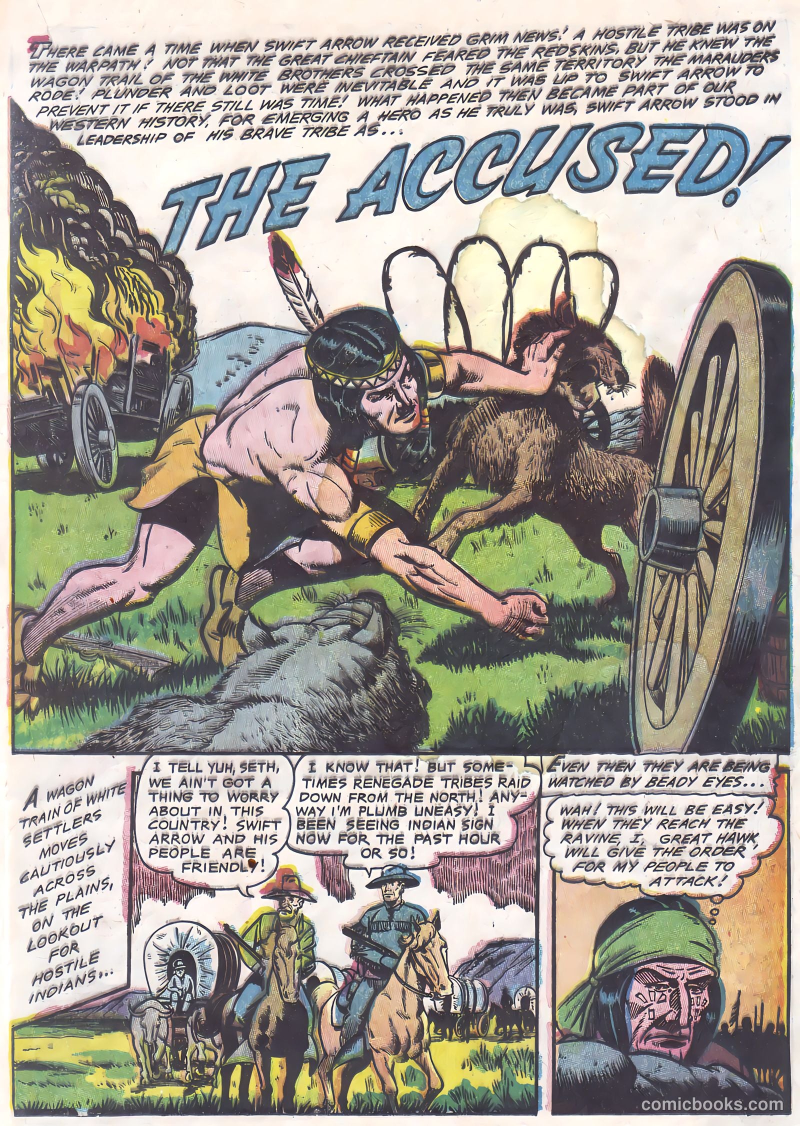 Swift Arrow #3 (1957) — page 19 of 36