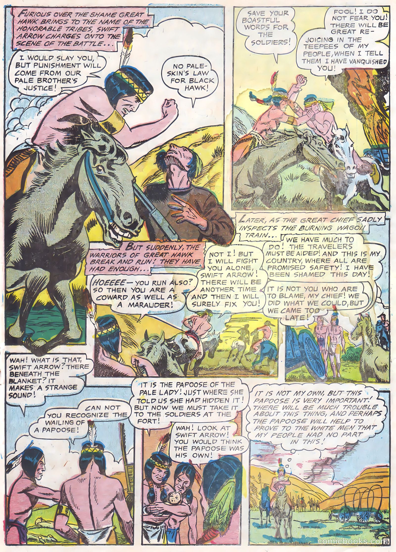 Swift Arrow #3 (1957) — page 21 of 36