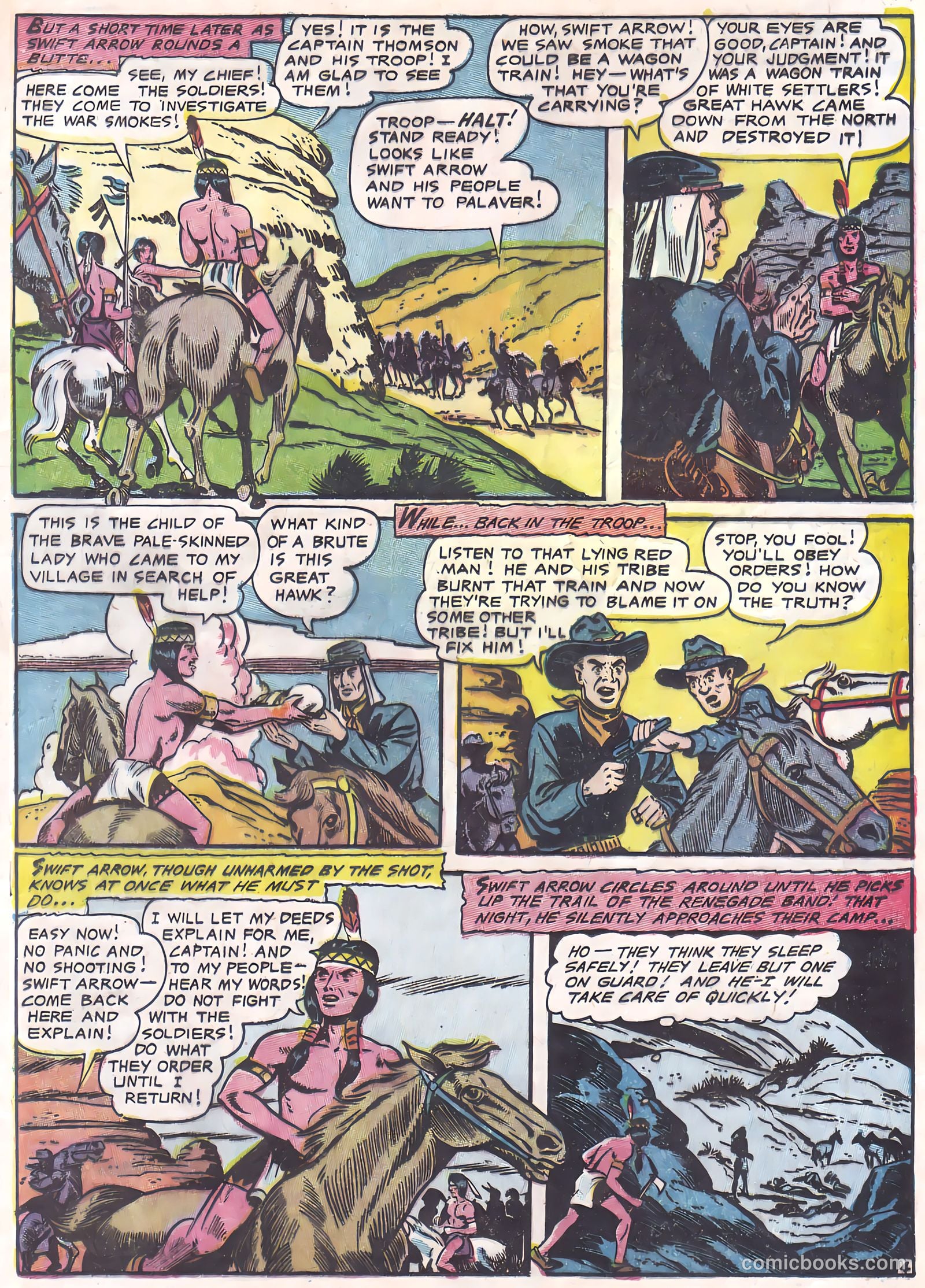 Swift Arrow #3 (1957) — page 23 of 36