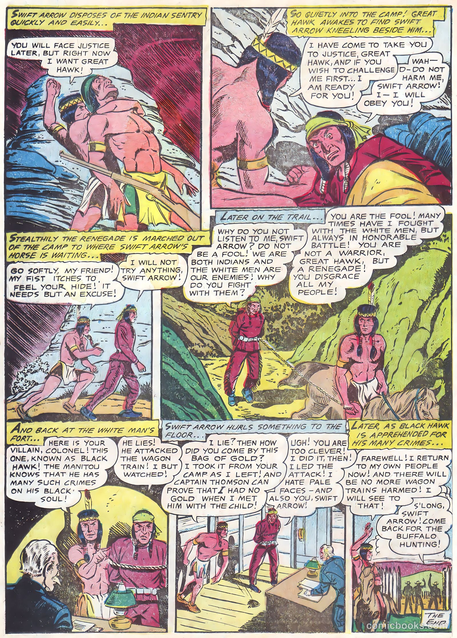 Swift Arrow #3 (1957) — page 24 of 36