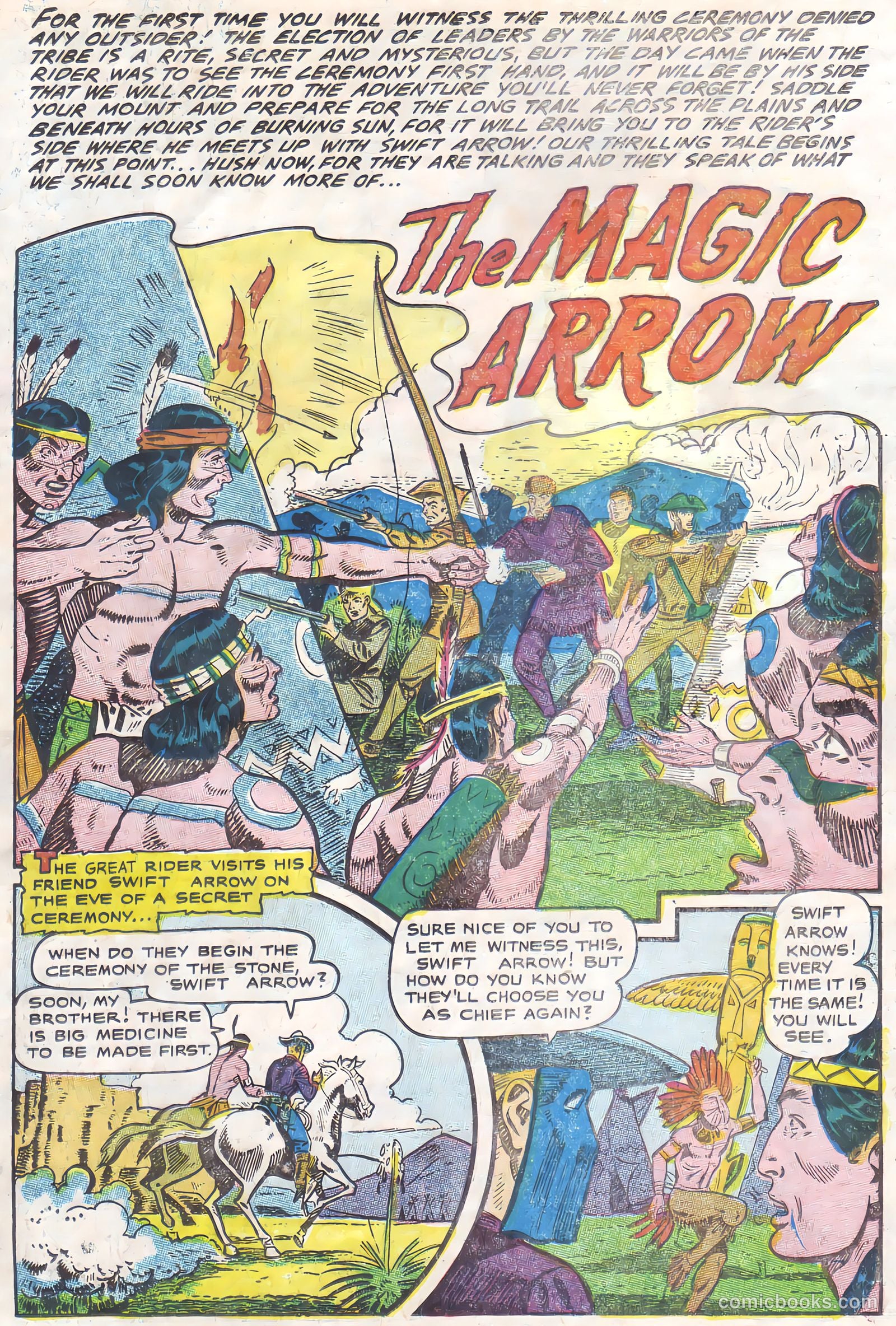 Swift Arrow #3 (1957) — page 25 of 36