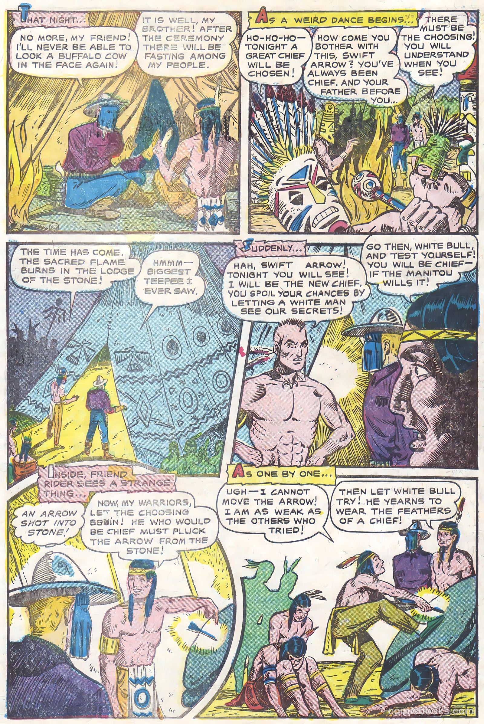 Swift Arrow #3 (1957) — page 28 of 36