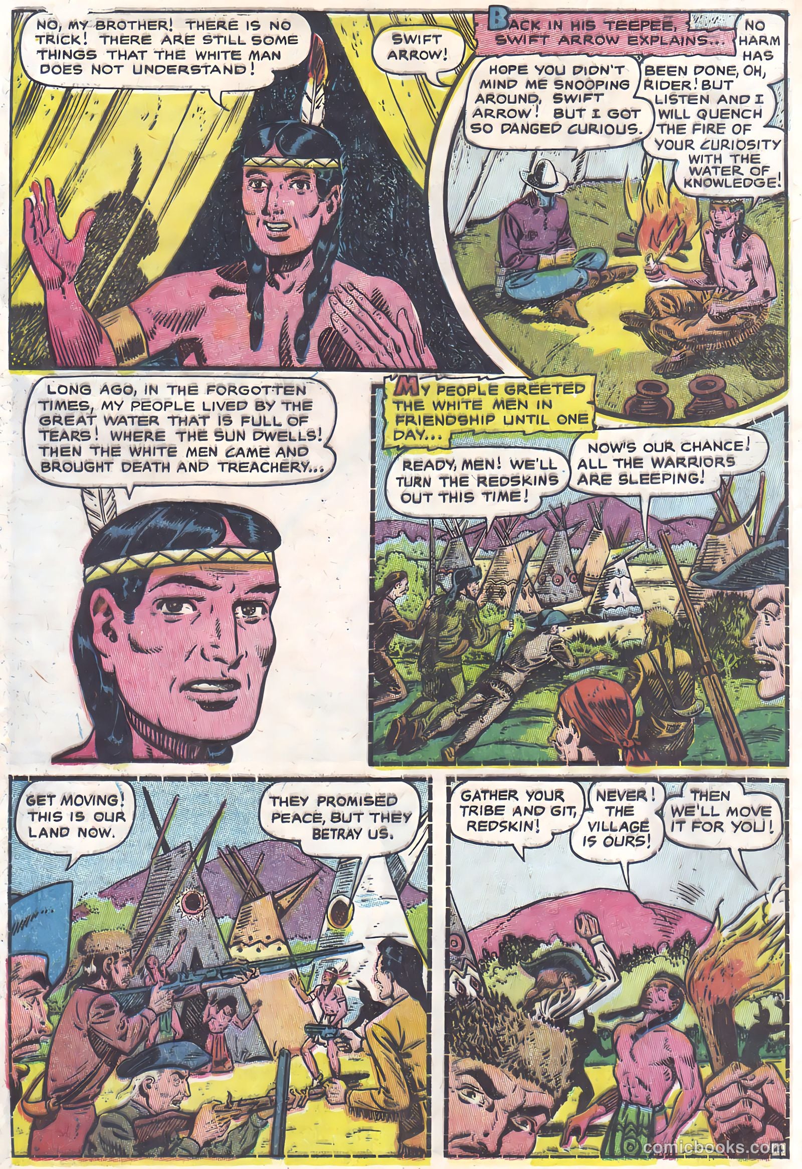 Swift Arrow #3 (1957) — page 30 of 36