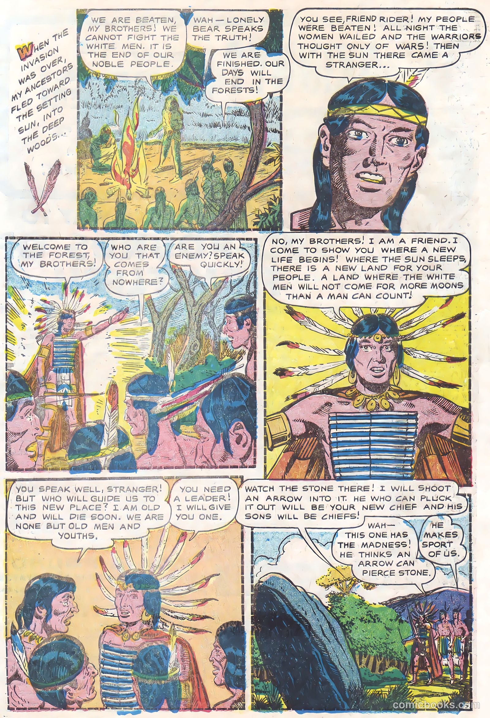 Swift Arrow #3 (1957) — page 32 of 36