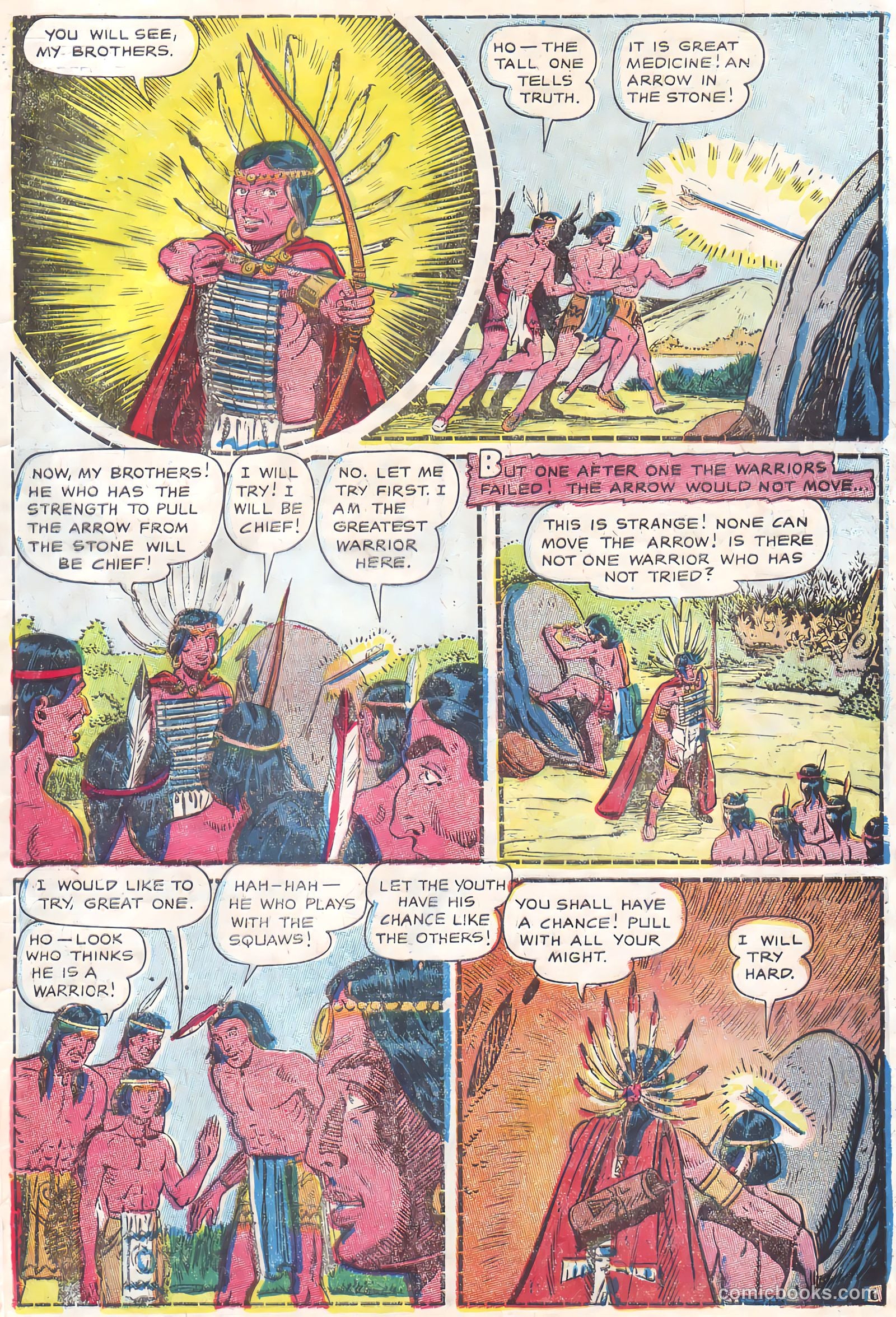 Swift Arrow #3 (1957) — page 33 of 36