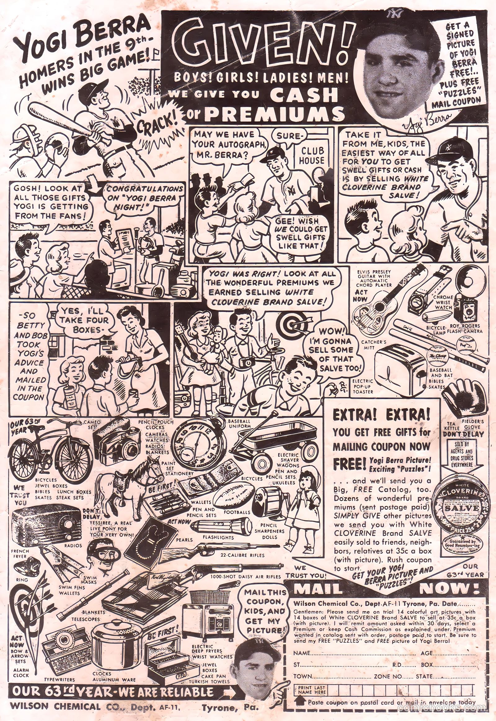 Swift Arrow #3 (1957) — page 36 of 36