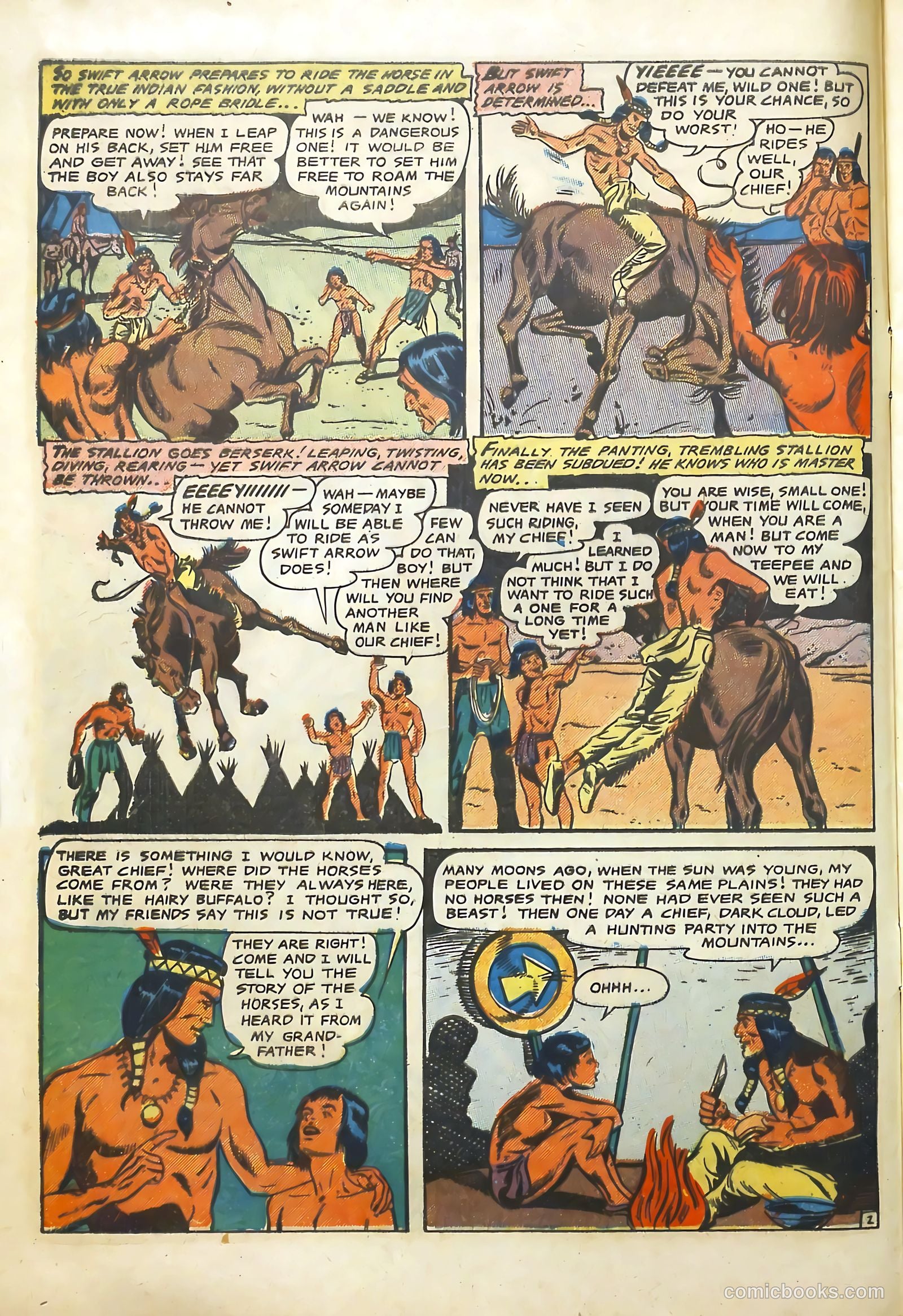 Swift Arrow #4 (1954) — page 6 of 36