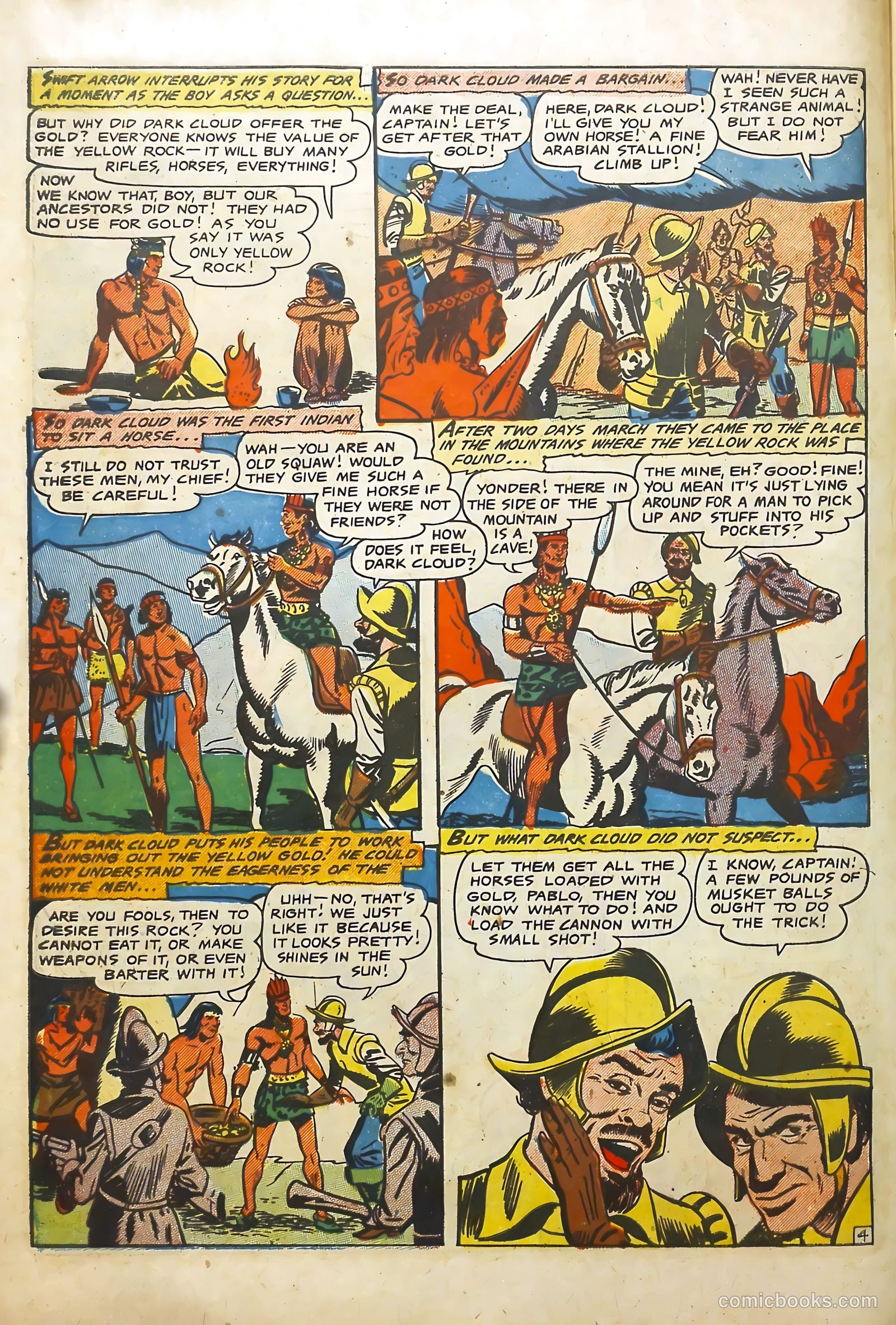 Swift Arrow #4 (1954) — page 8 of 36