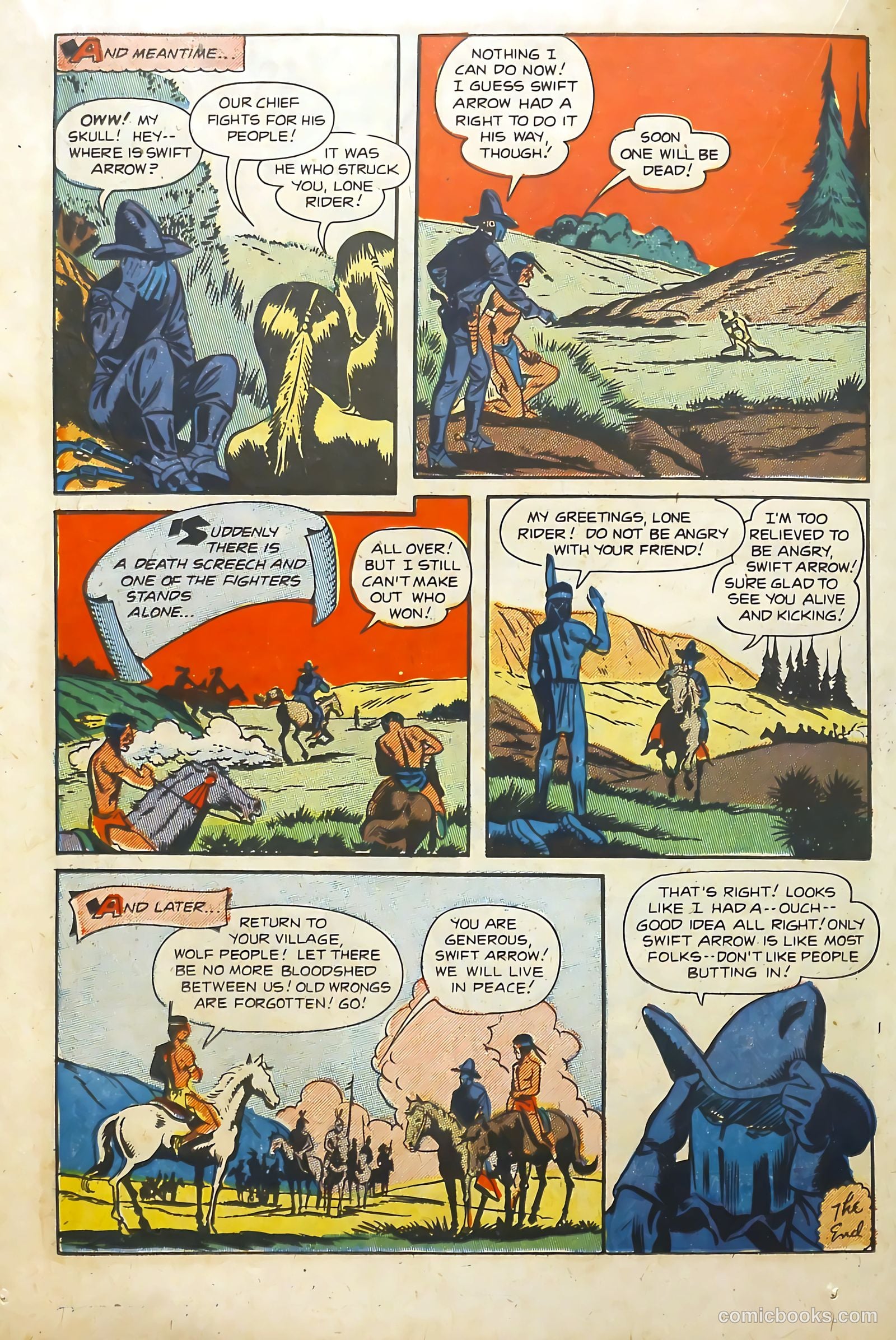 Swift Arrow #4 (1954) — page 16 of 36