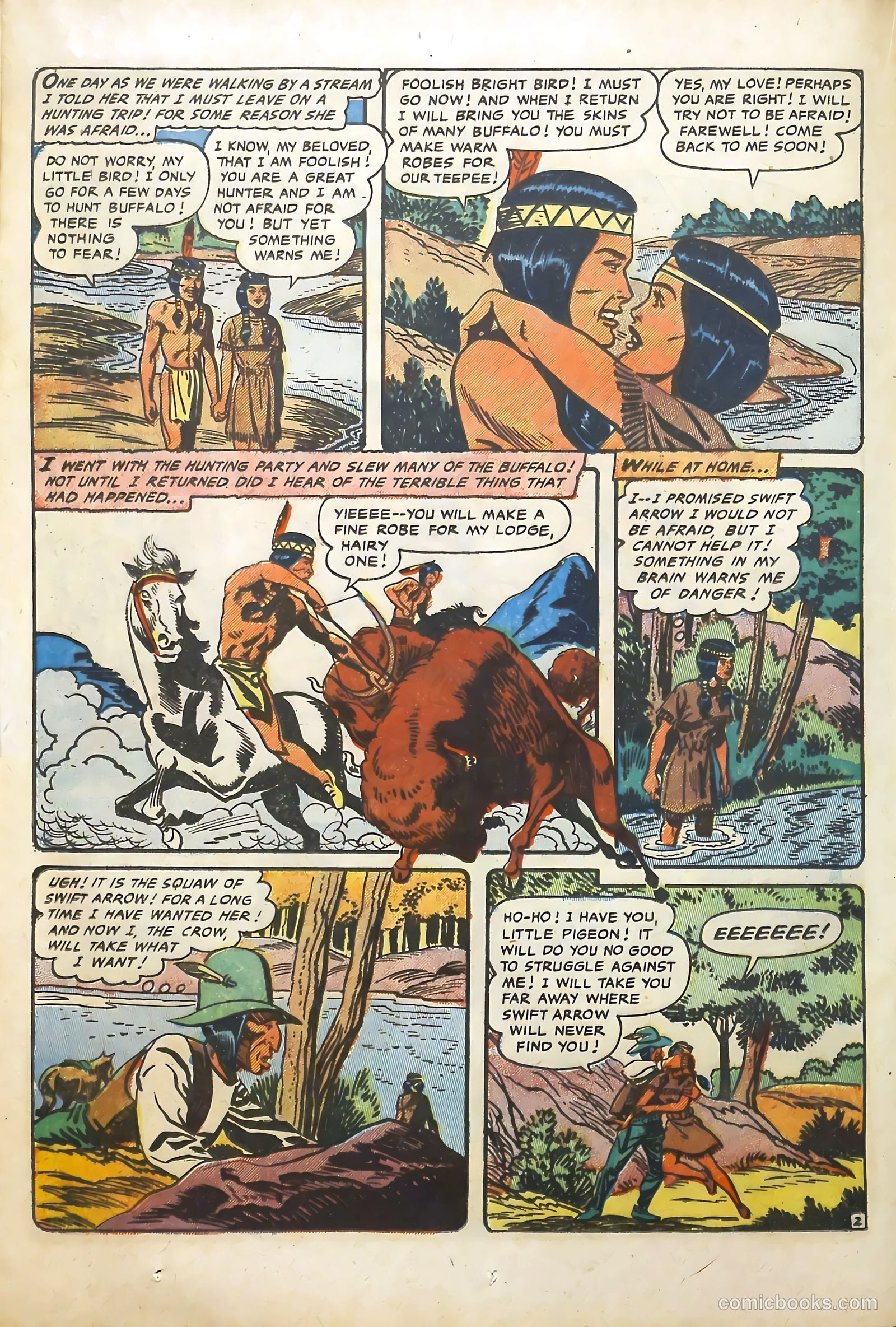 Swift Arrow #4 (1954) — page 22 of 36
