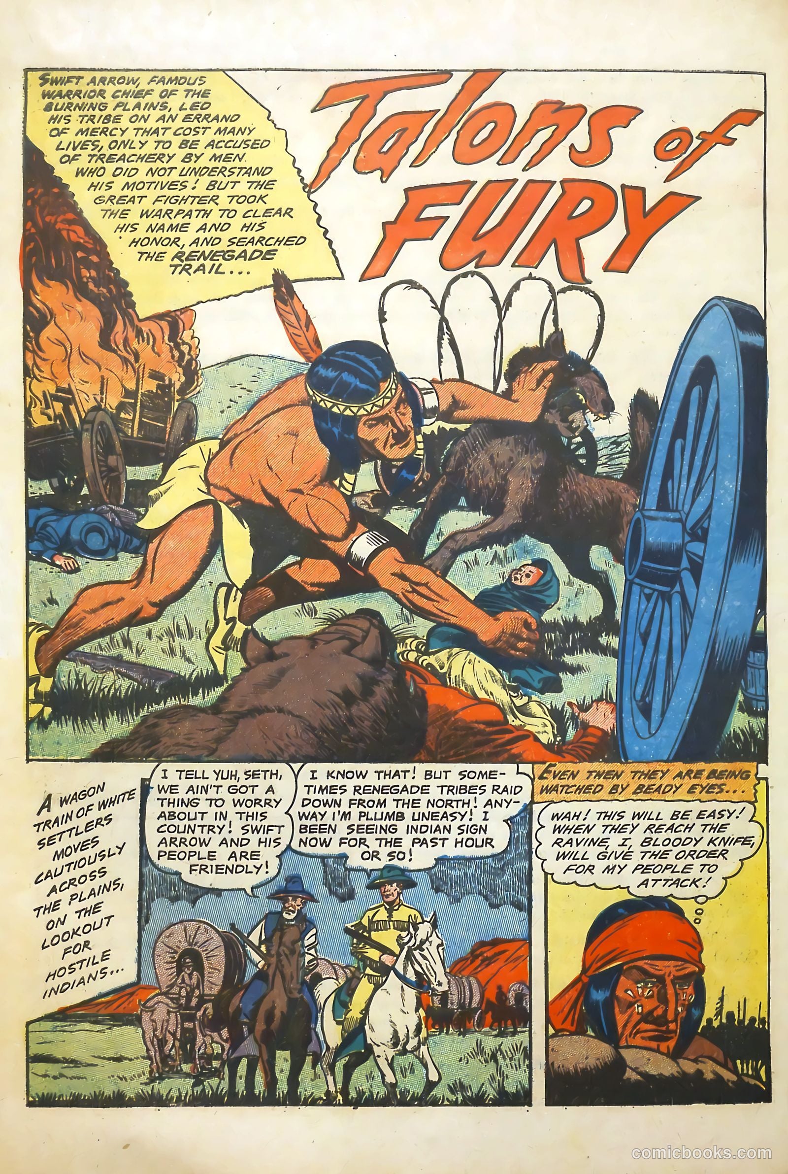 Swift Arrow #4 (1954) — page 28 of 36