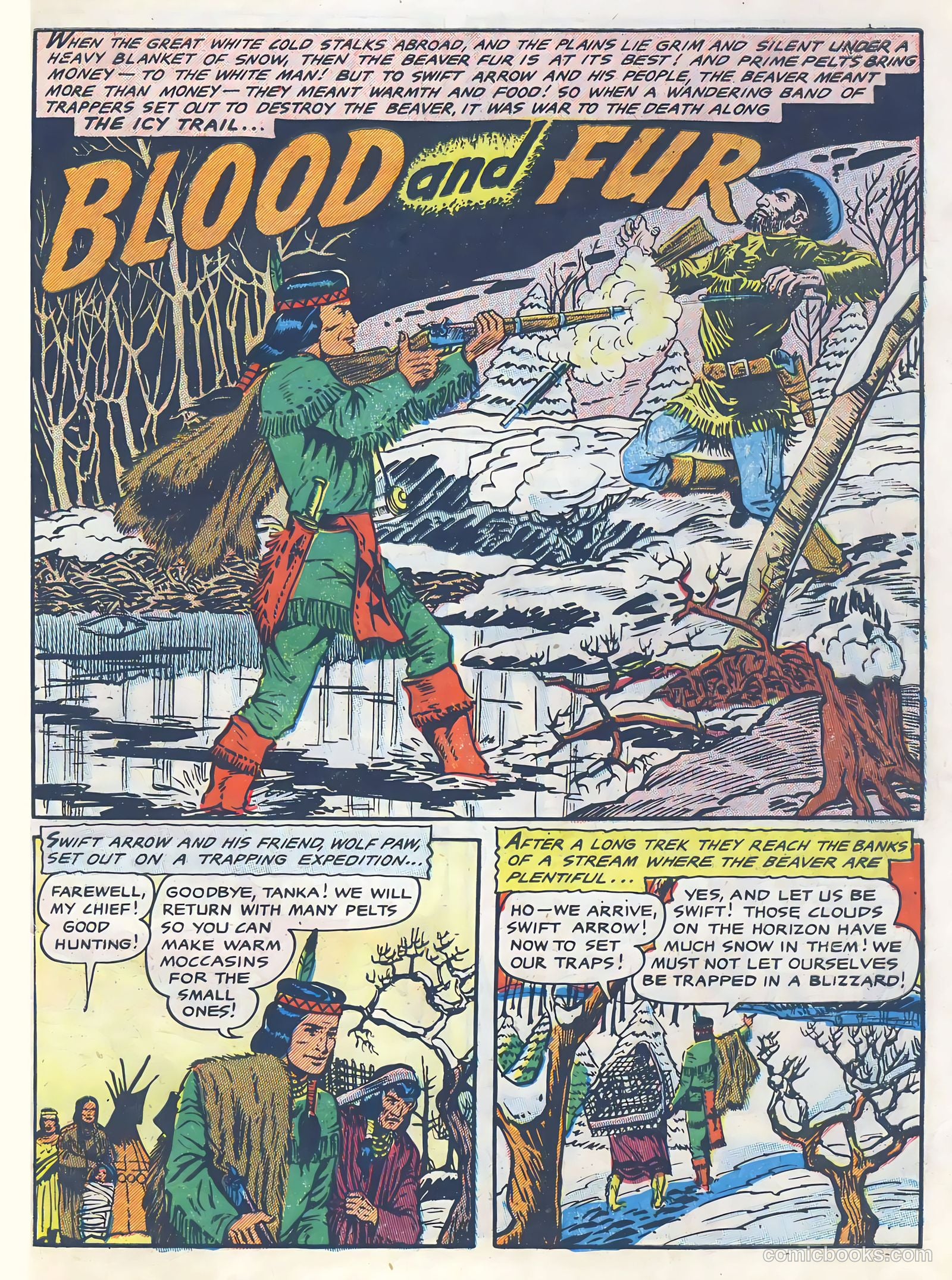 Swift Arrow #5 (1954) — page 3 of 36