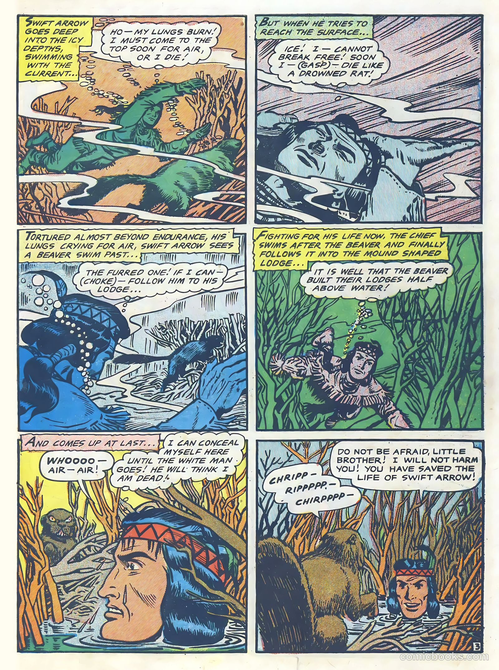 Swift Arrow #5 (1954) — page 5 of 36
