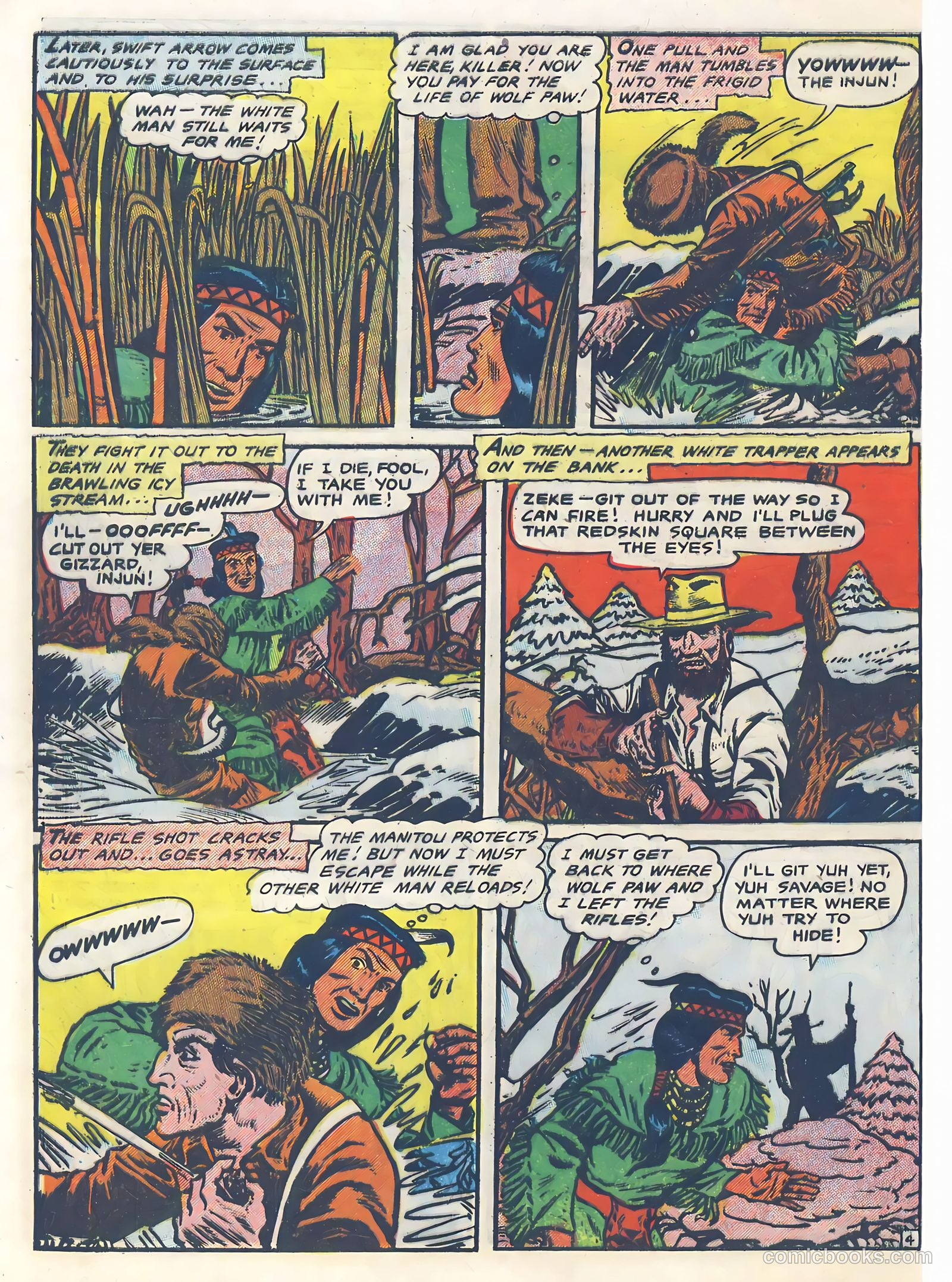Swift Arrow #5 (1954) — page 6 of 36
