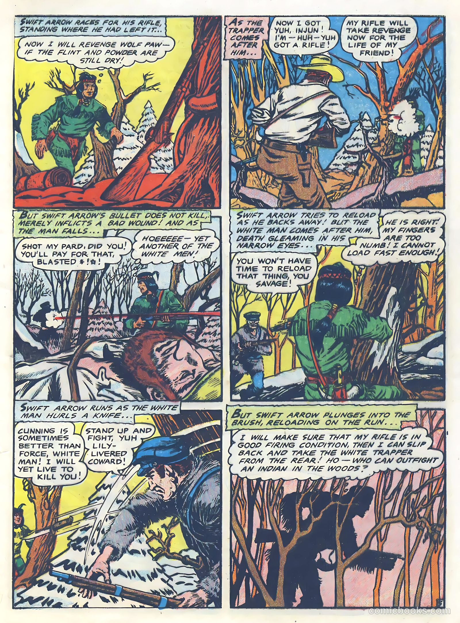 Swift Arrow #5 (1954) — page 7 of 36