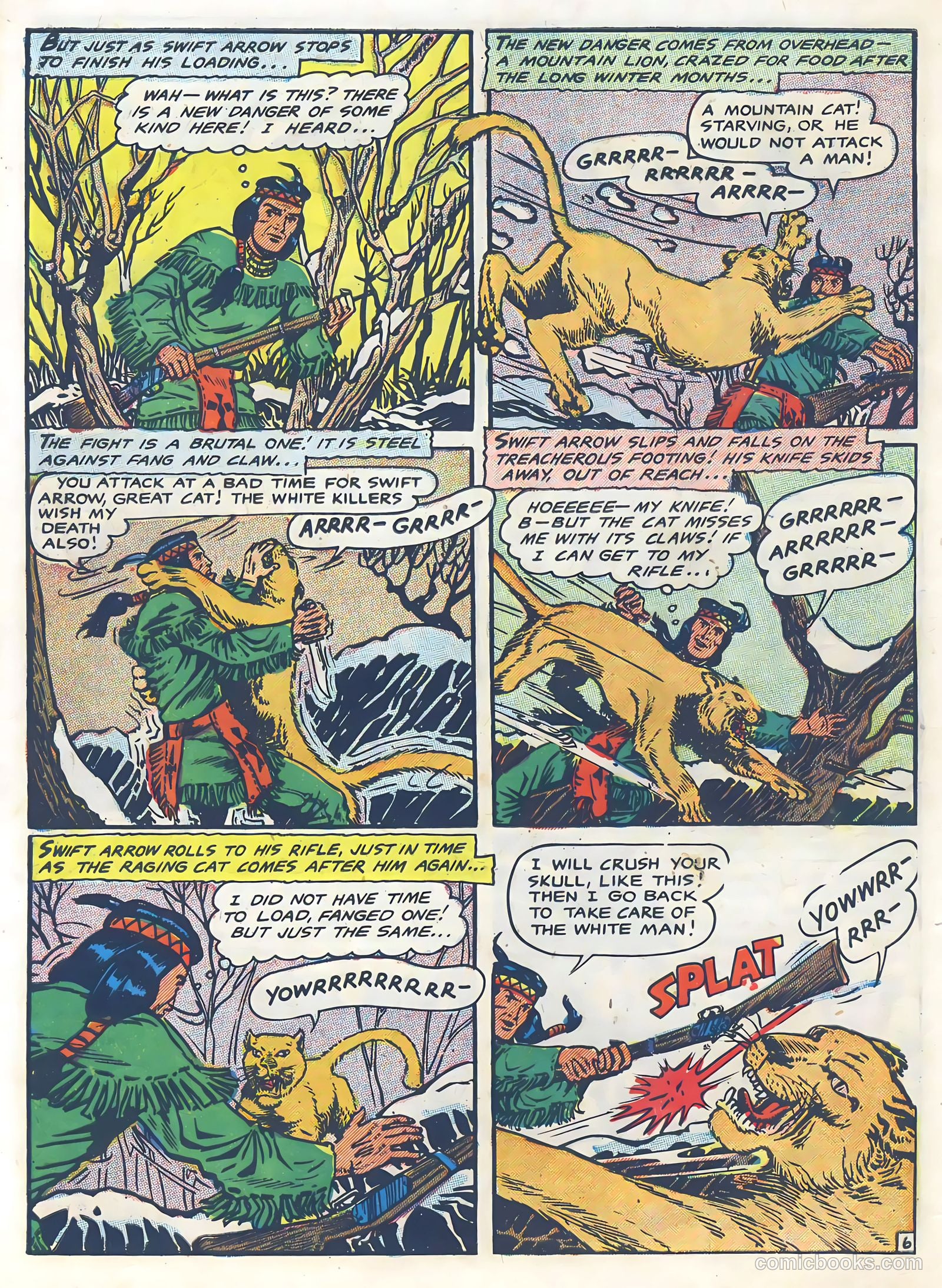 Swift Arrow #5 (1954) — page 8 of 36