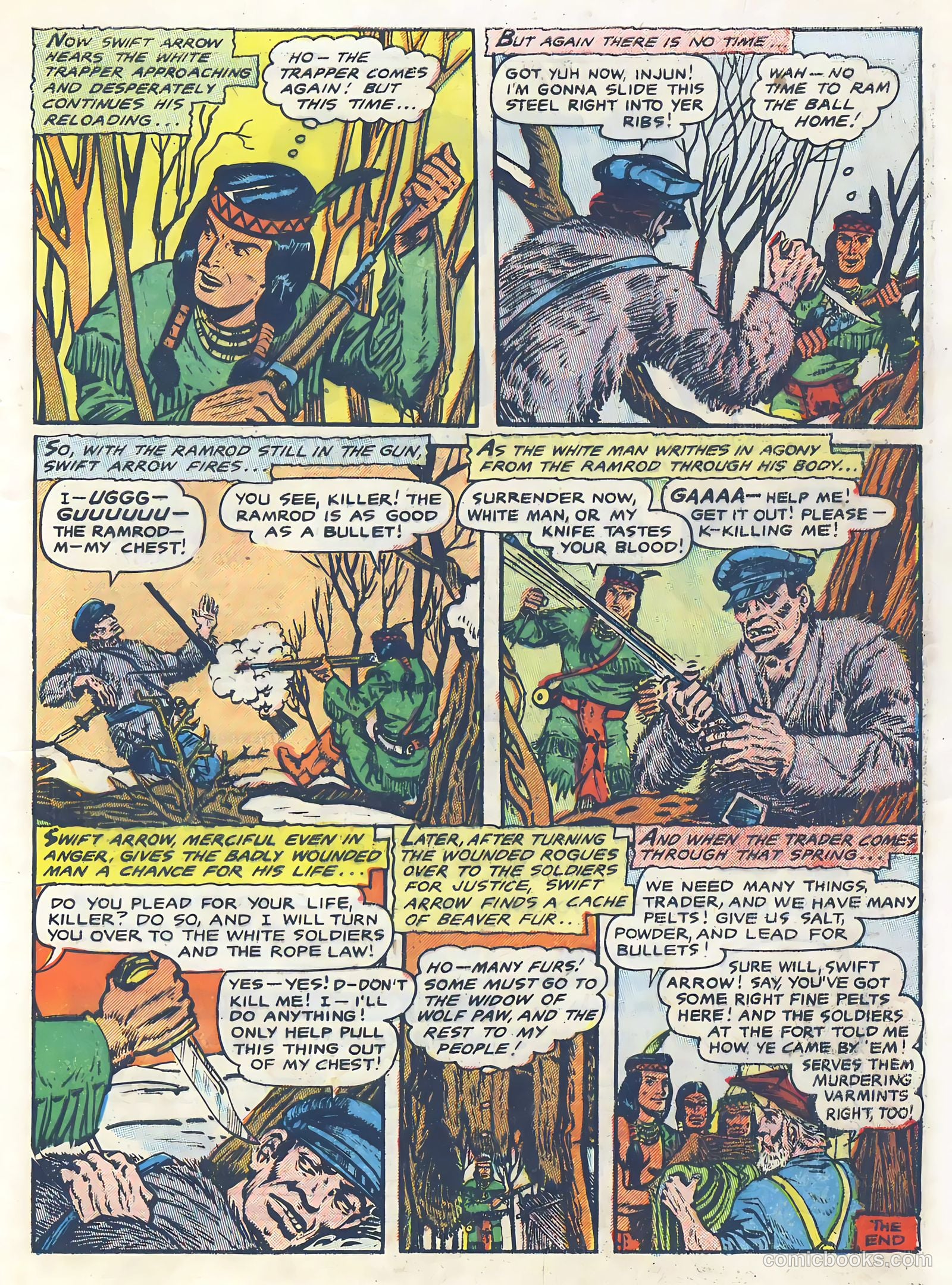 Swift Arrow #5 (1954) — page 9 of 36