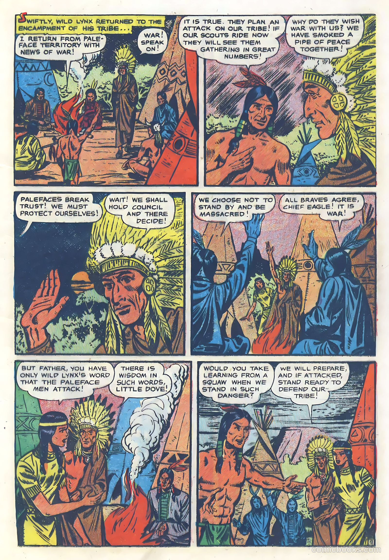 Swift Arrow #5 (1954) — page 15 of 36