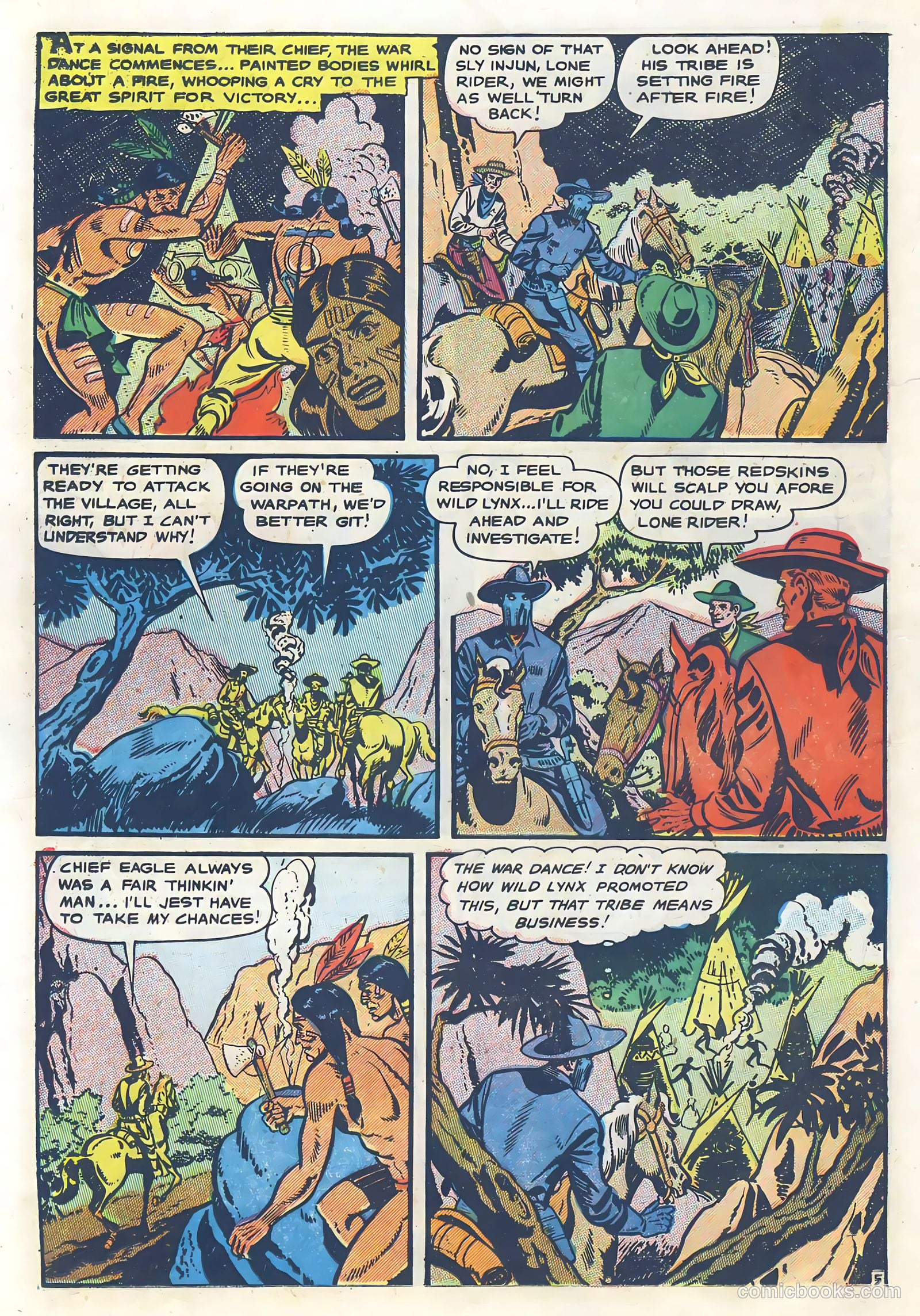 Swift Arrow #5 (1954) — page 16 of 36