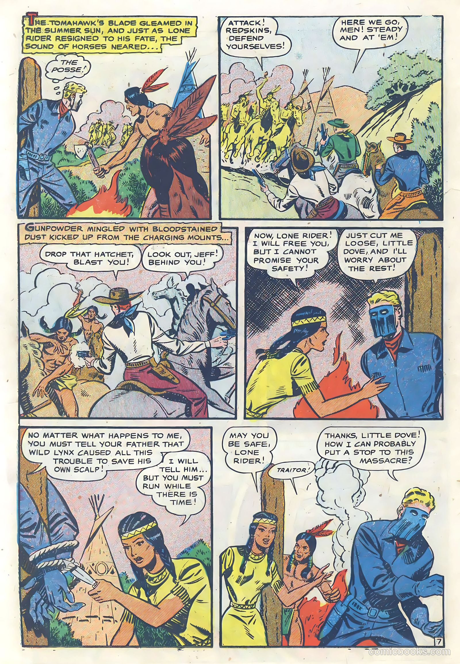 Swift Arrow #5 (1954) — page 18 of 36