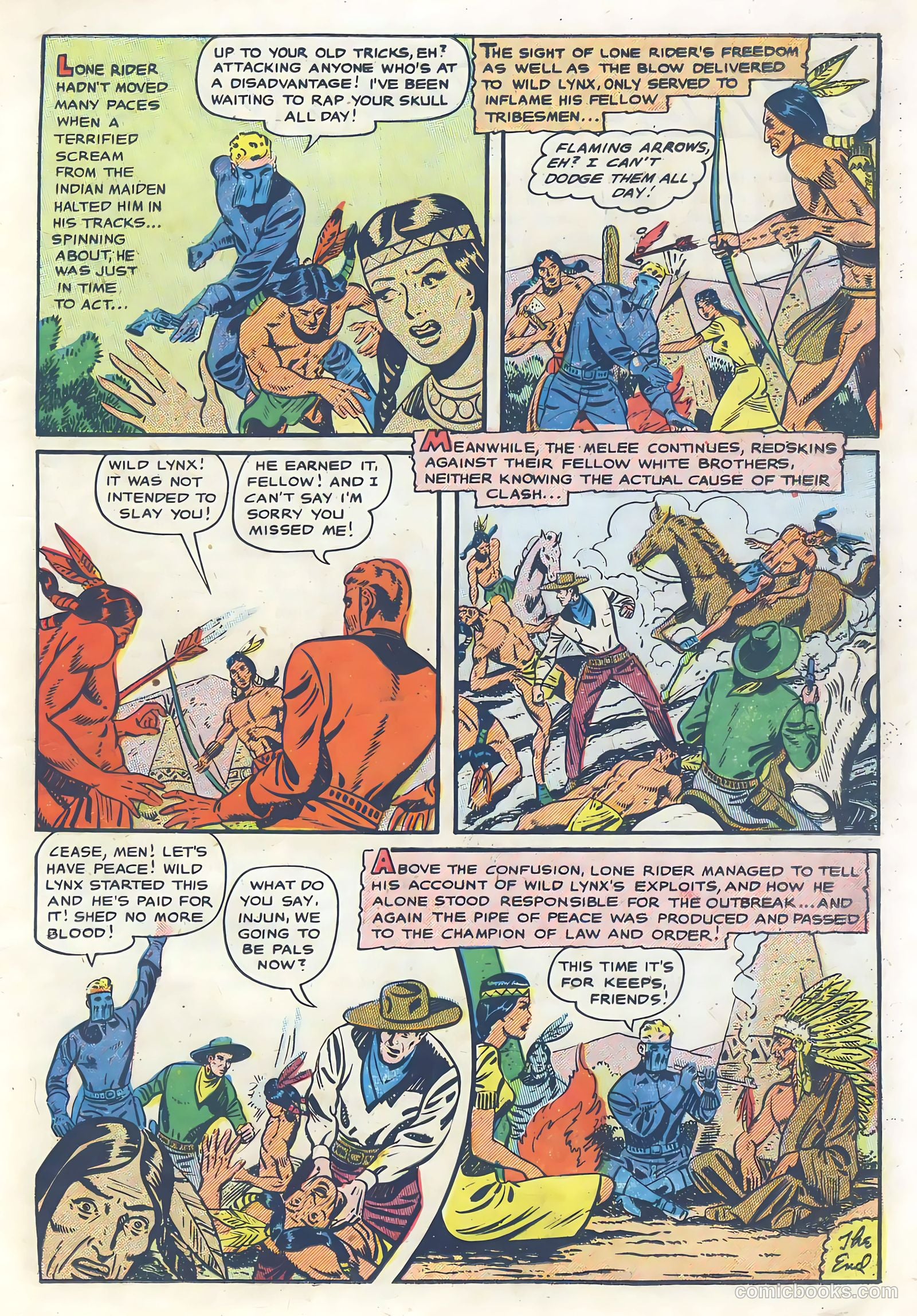 Swift Arrow #5 (1954) — page 19 of 36
