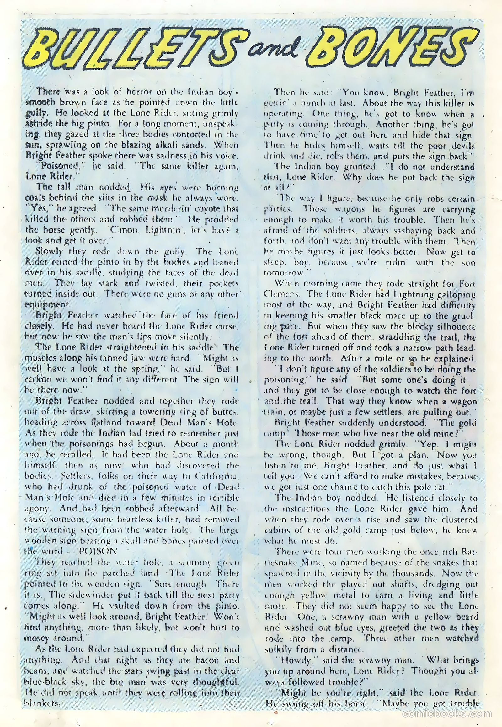 Swift Arrow #5 (1954) — page 20 of 36