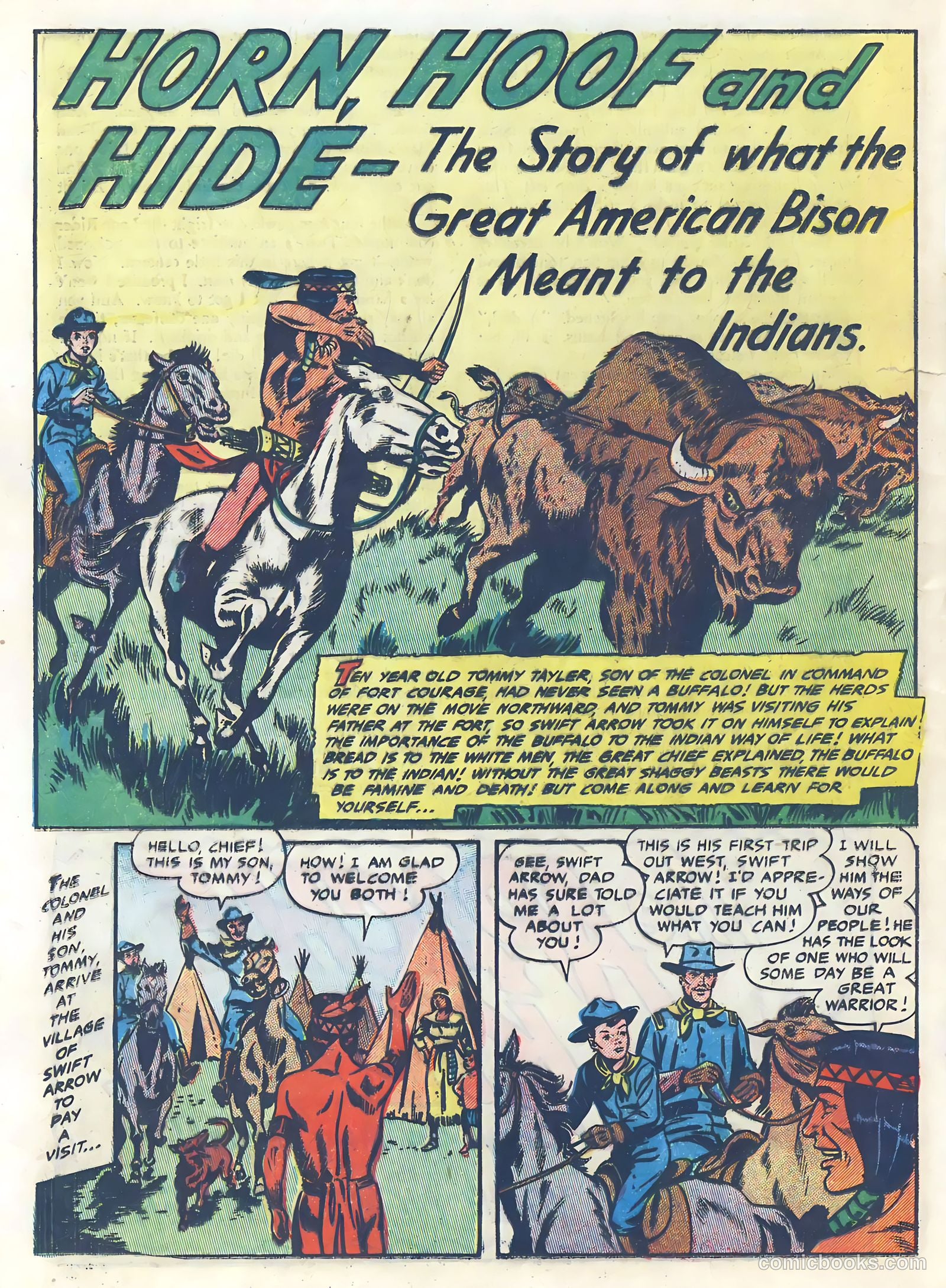 Swift Arrow #5 (1954) — page 22 of 36