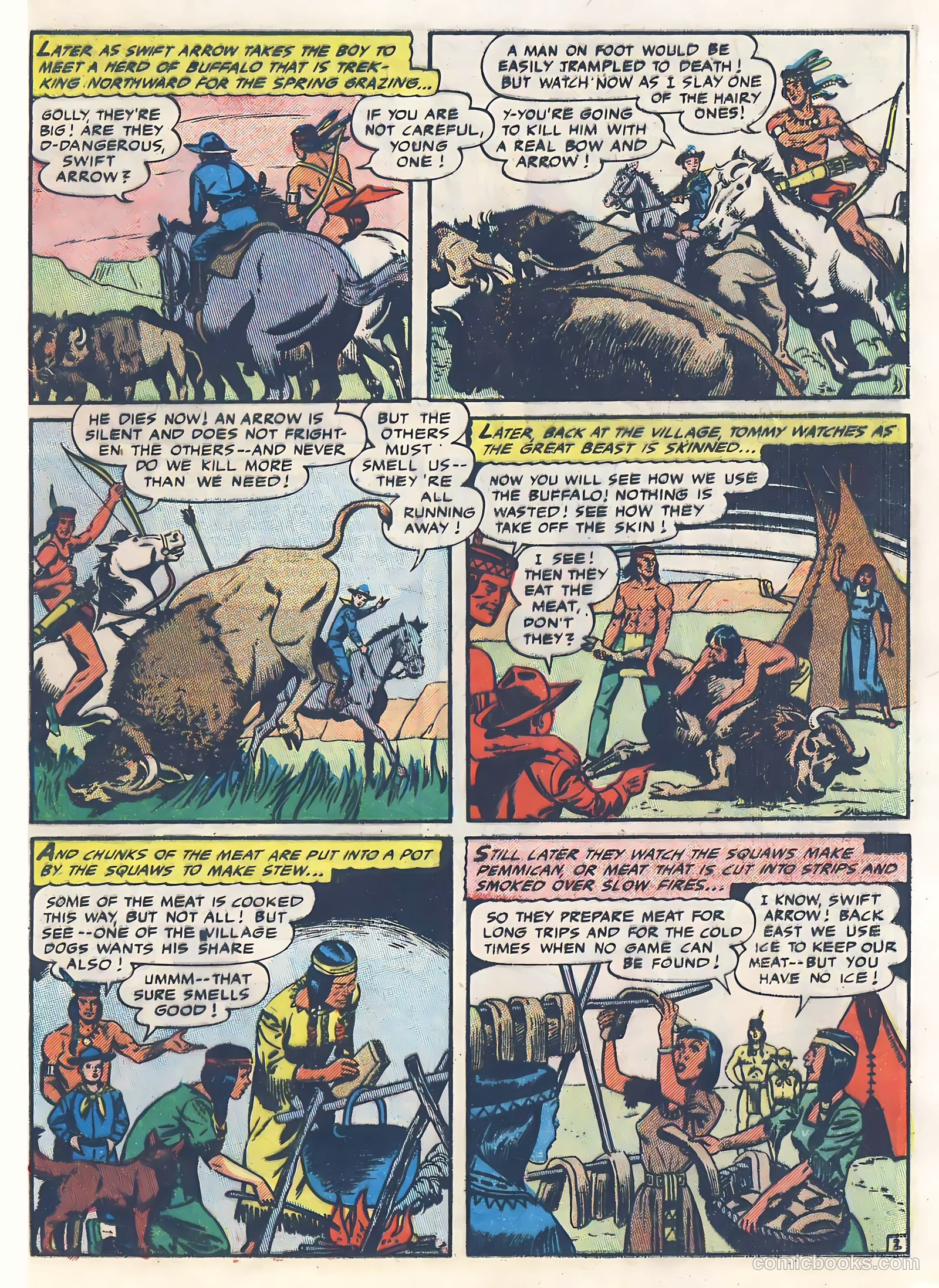 Swift Arrow #5 (1954) — page 23 of 36