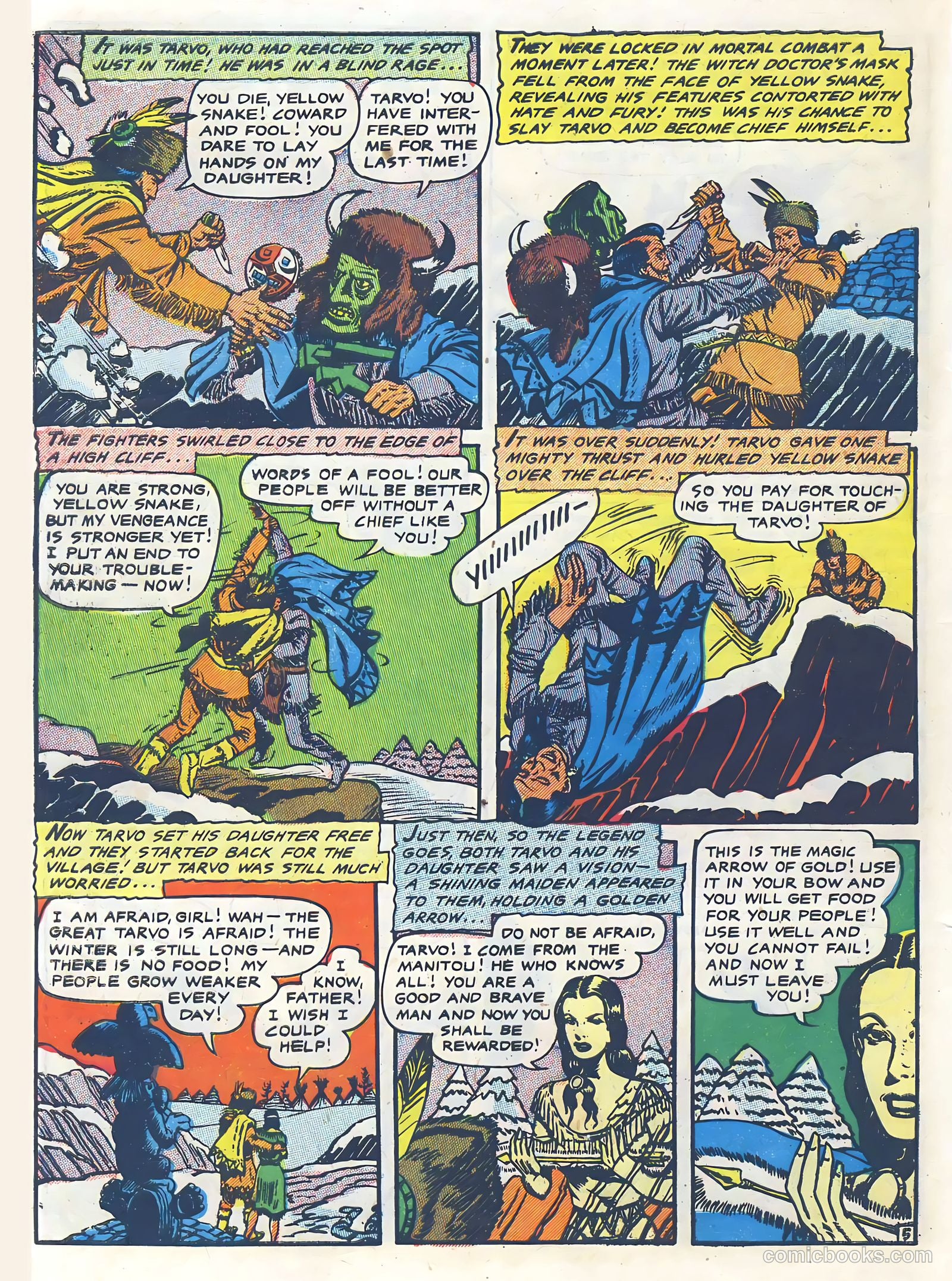 Swift Arrow #5 (1954) — page 32 of 36
