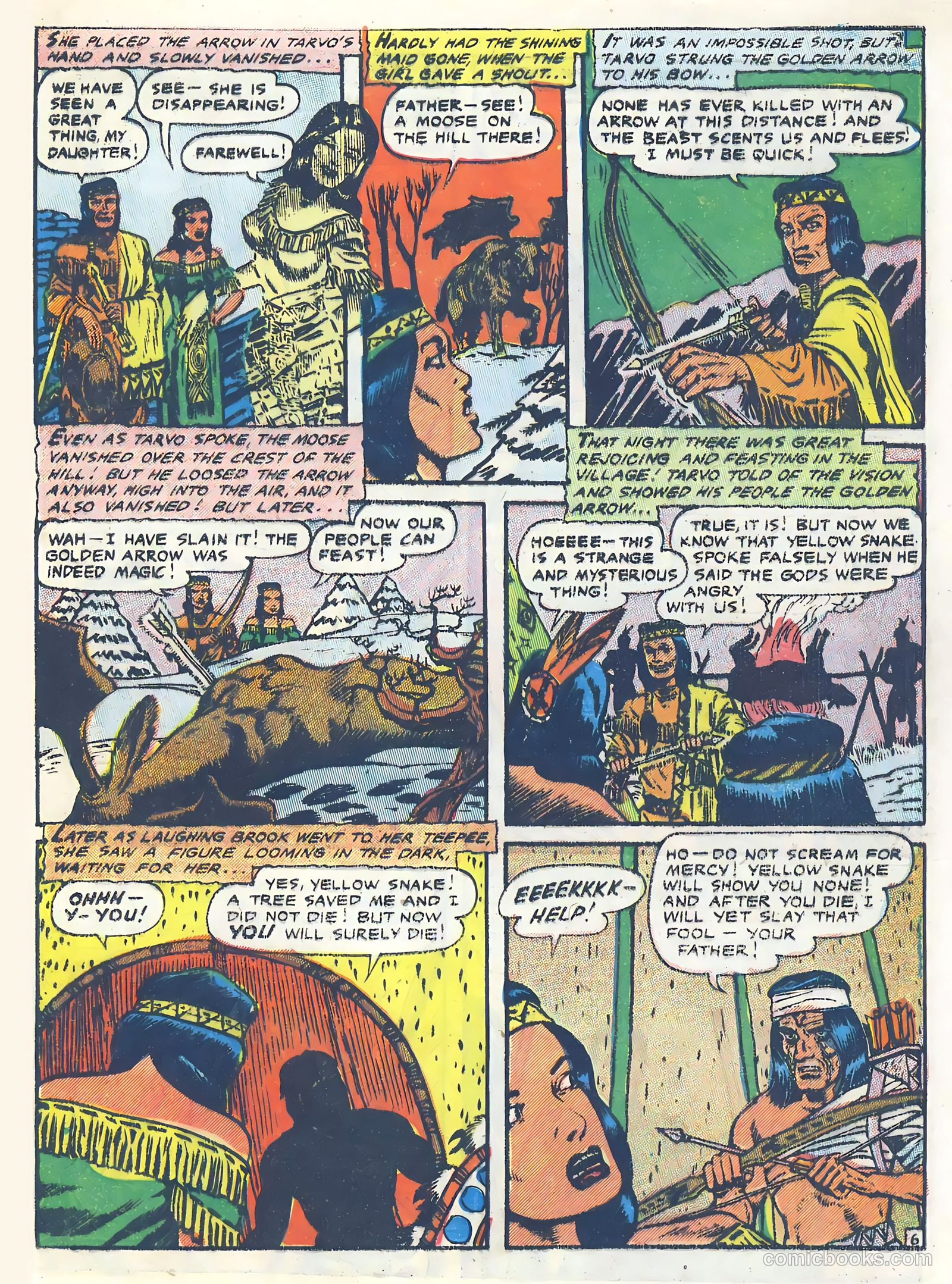 Swift Arrow #5 (1954) — page 33 of 36