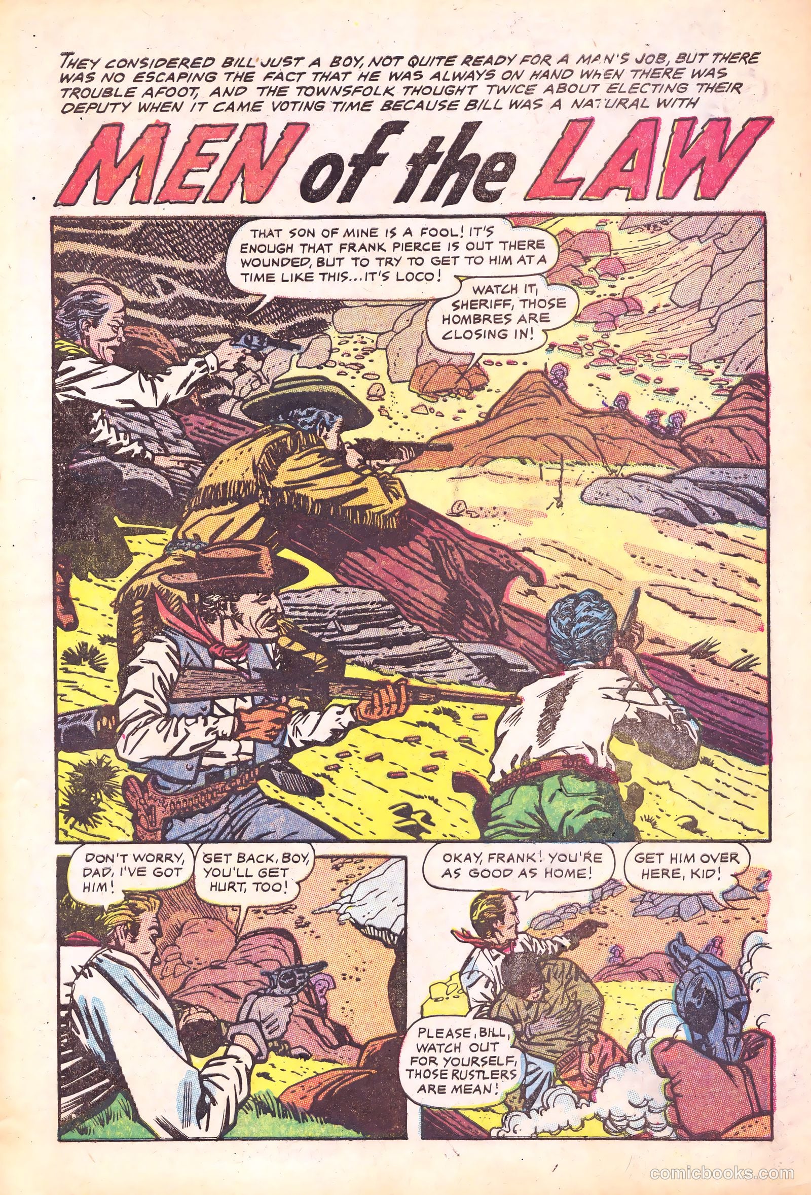 Swift Arrow's Gunfighters #4 (1957) — page 3 of 36