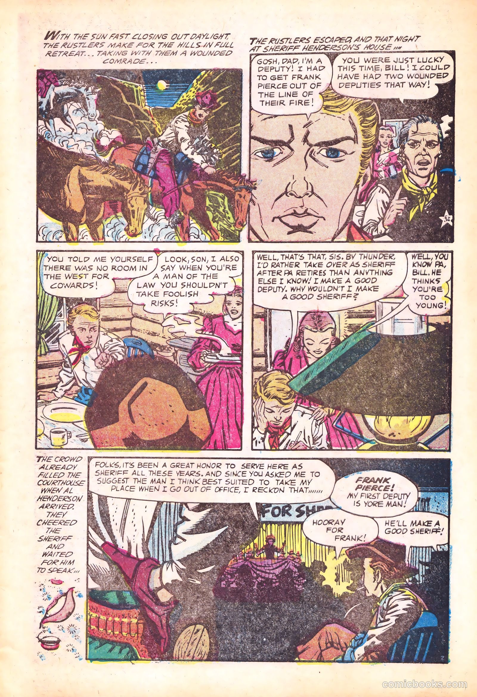 Swift Arrow's Gunfighters #4 (1957) — page 5 of 36