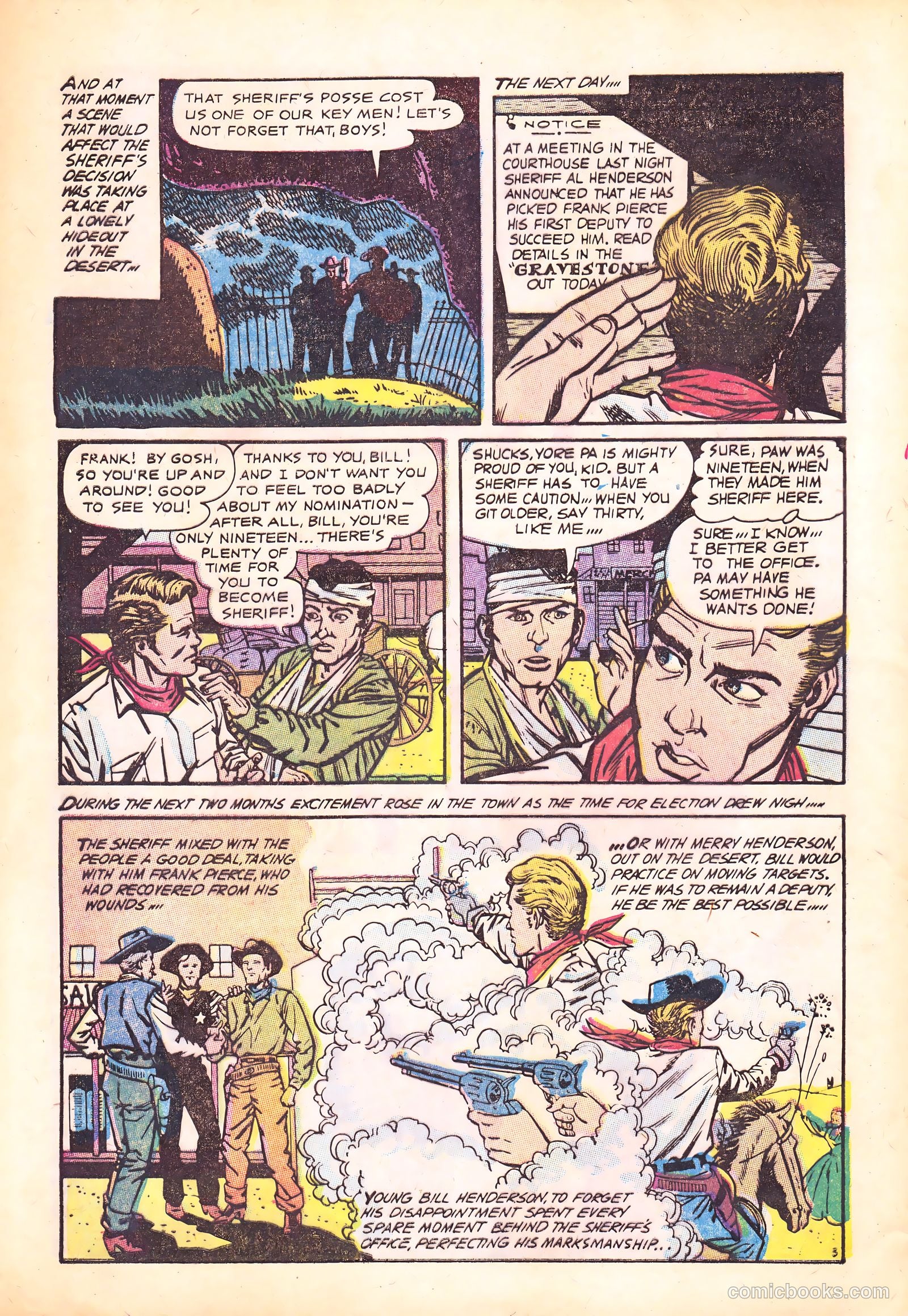 Swift Arrow's Gunfighters #4 (1957) — page 6 of 36