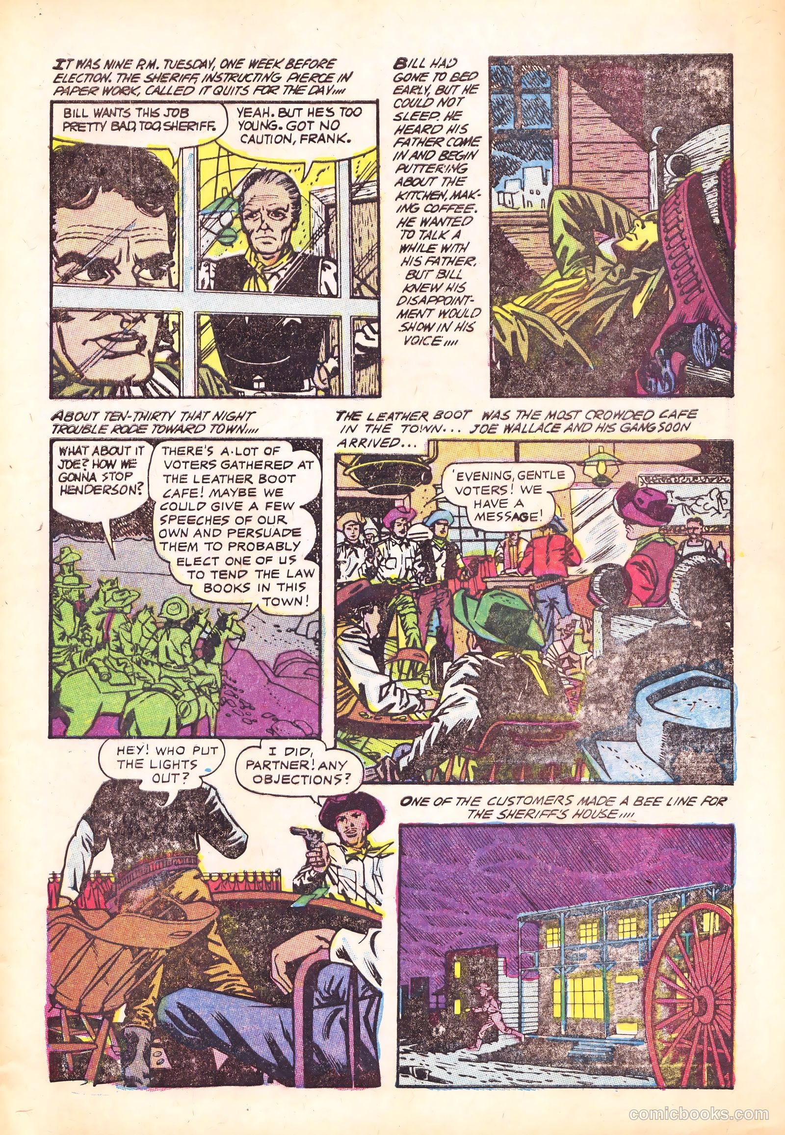 Swift Arrow's Gunfighters #4 (1957) — page 7 of 36