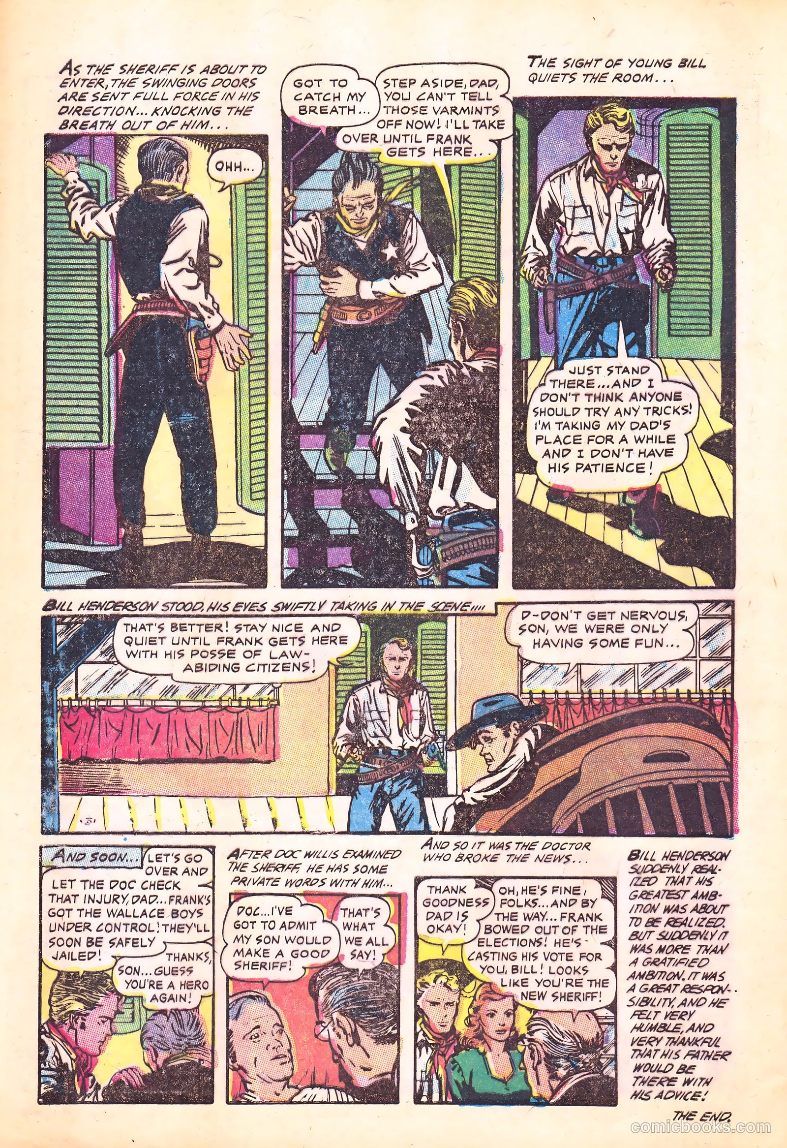 Swift Arrow's Gunfighters #4 (1957) — page 10 of 36