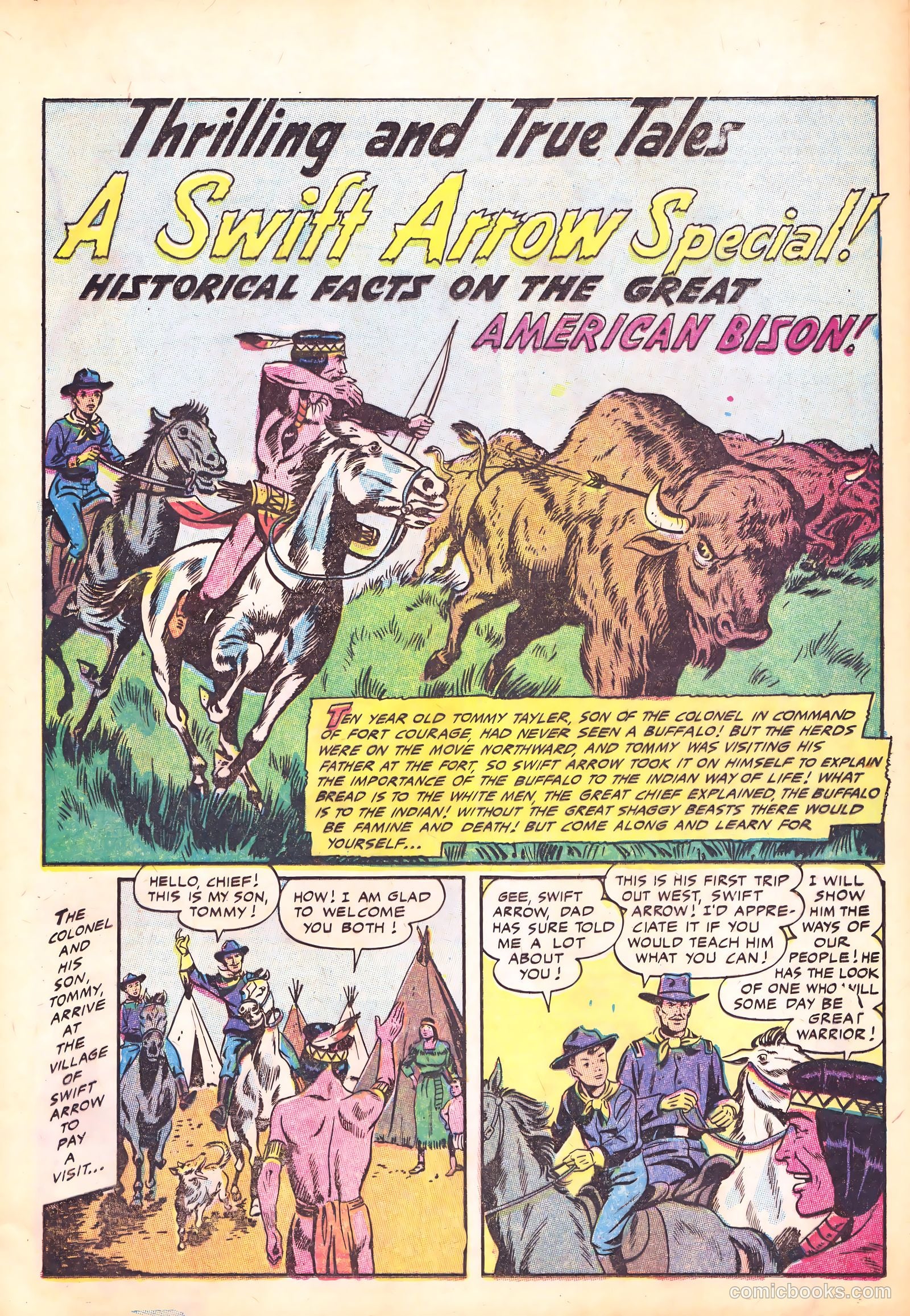Swift Arrow's Gunfighters #4 (1957) — page 11 of 36