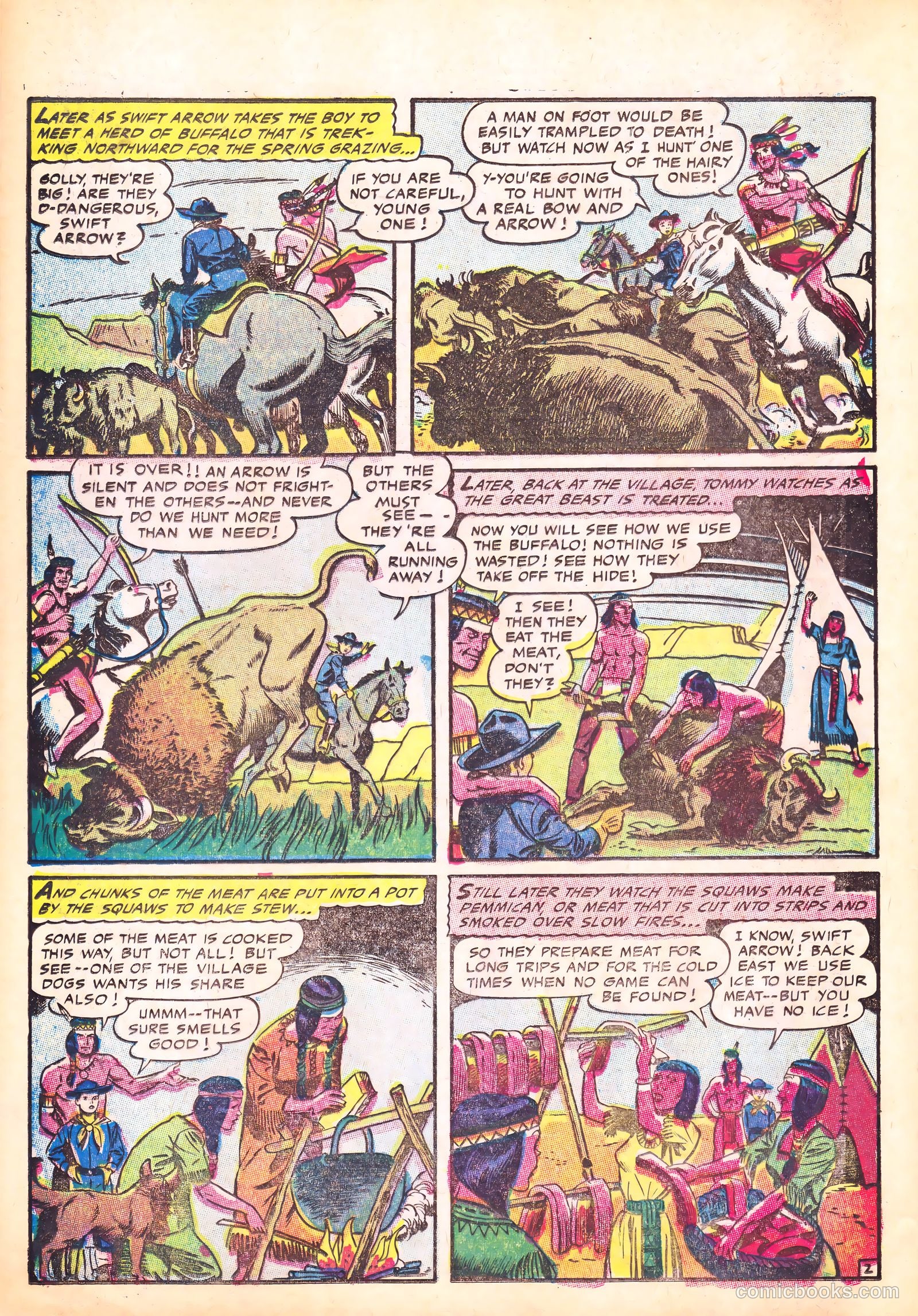 Swift Arrow's Gunfighters #4 (1957) — page 12 of 36