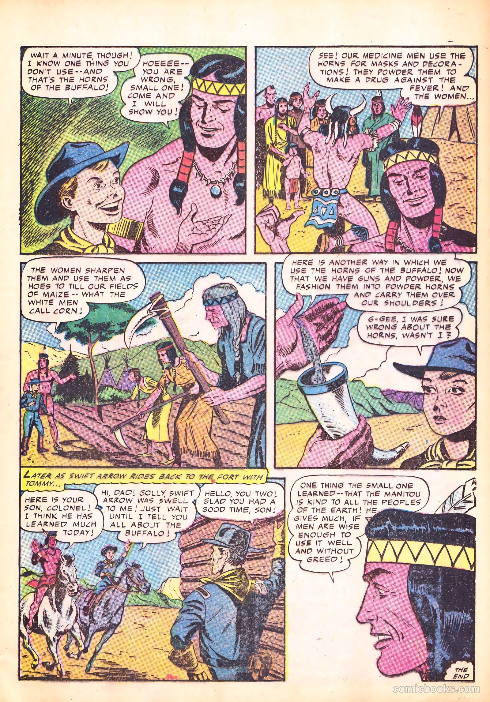 Swift Arrow's Gunfighters #4 (1957) — page 15 of 36