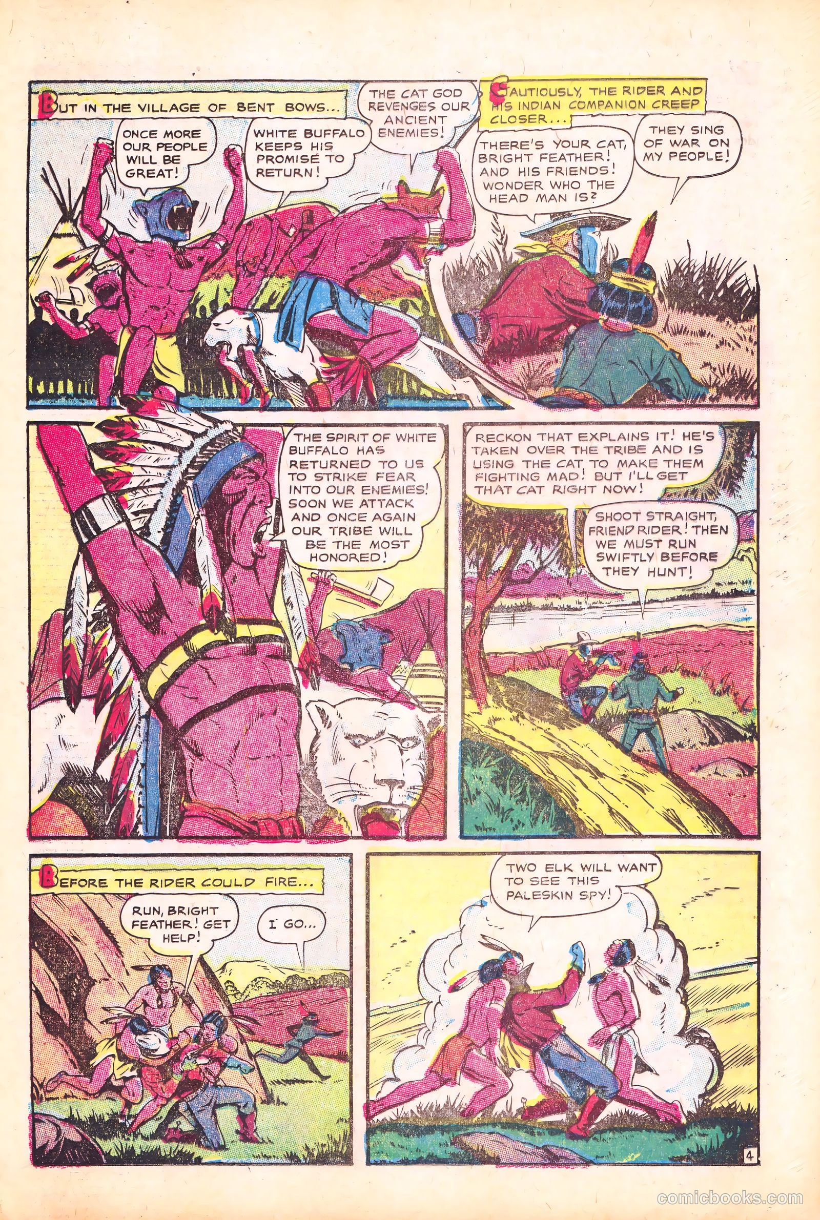 Swift Arrow's Gunfighters #4 (1957) — page 21 of 36