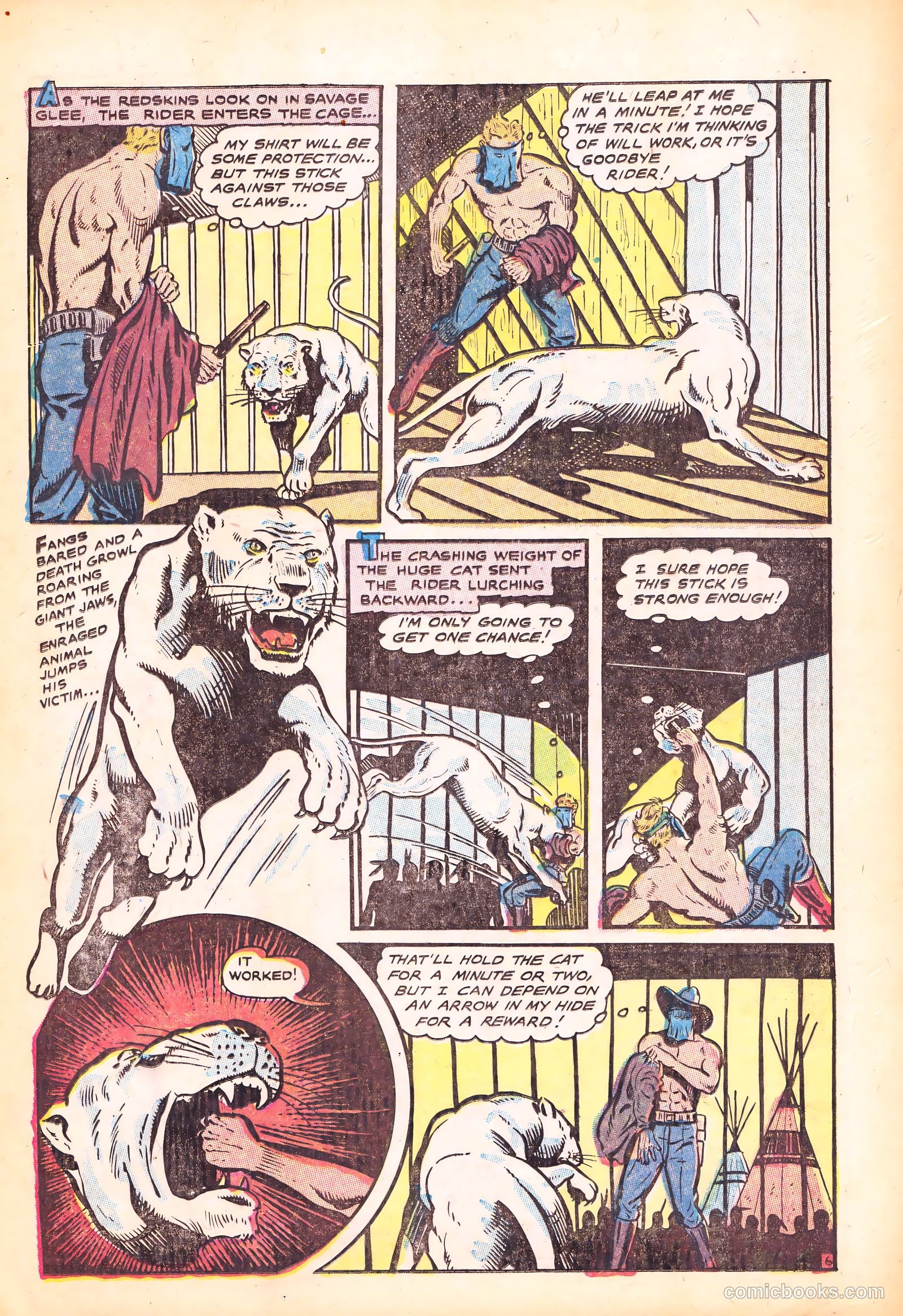 Swift Arrow's Gunfighters #4 (1957) — page 23 of 36
