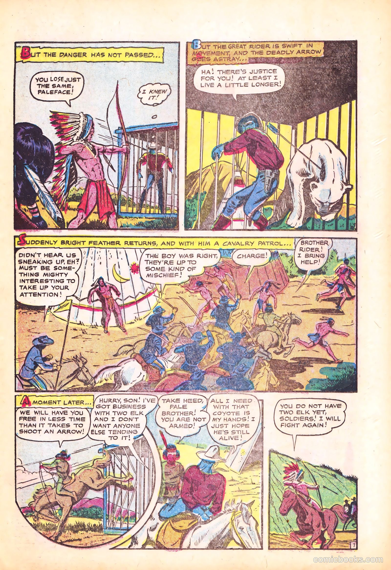 Swift Arrow's Gunfighters #4 (1957) — page 25 of 36