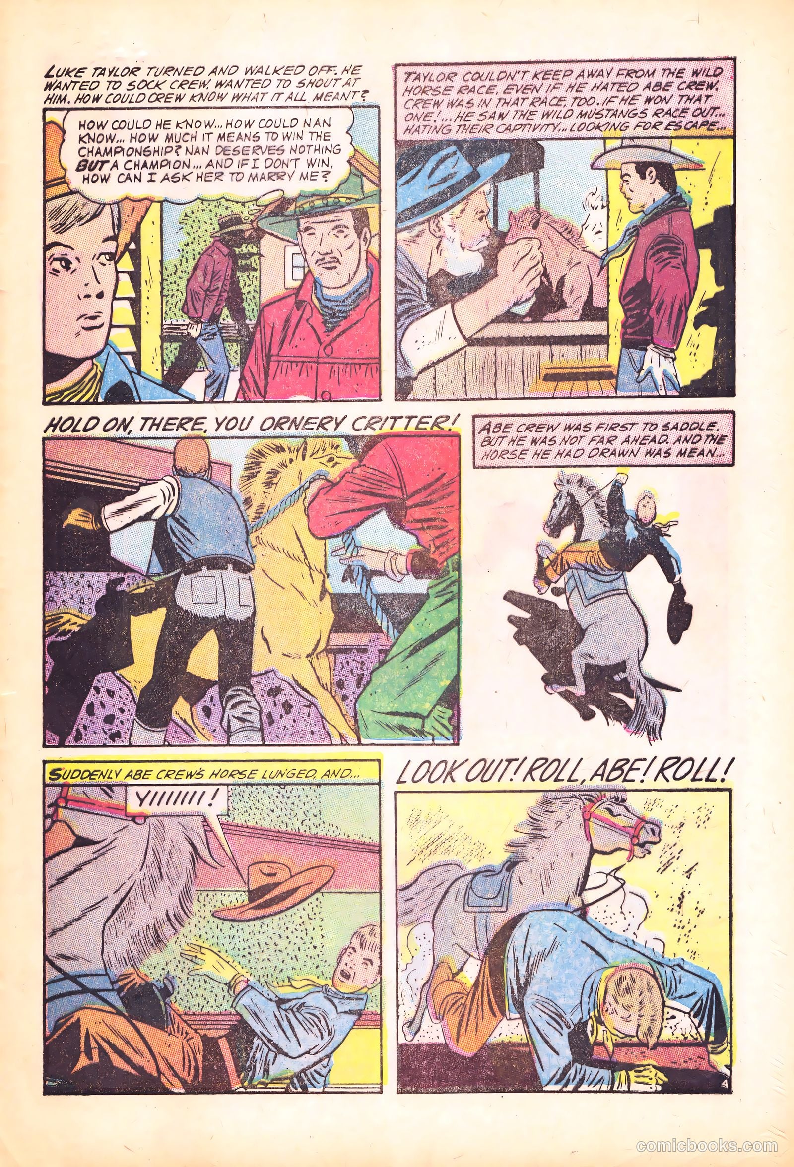 Swift Arrow's Gunfighters #4 (1957) — page 31 of 36