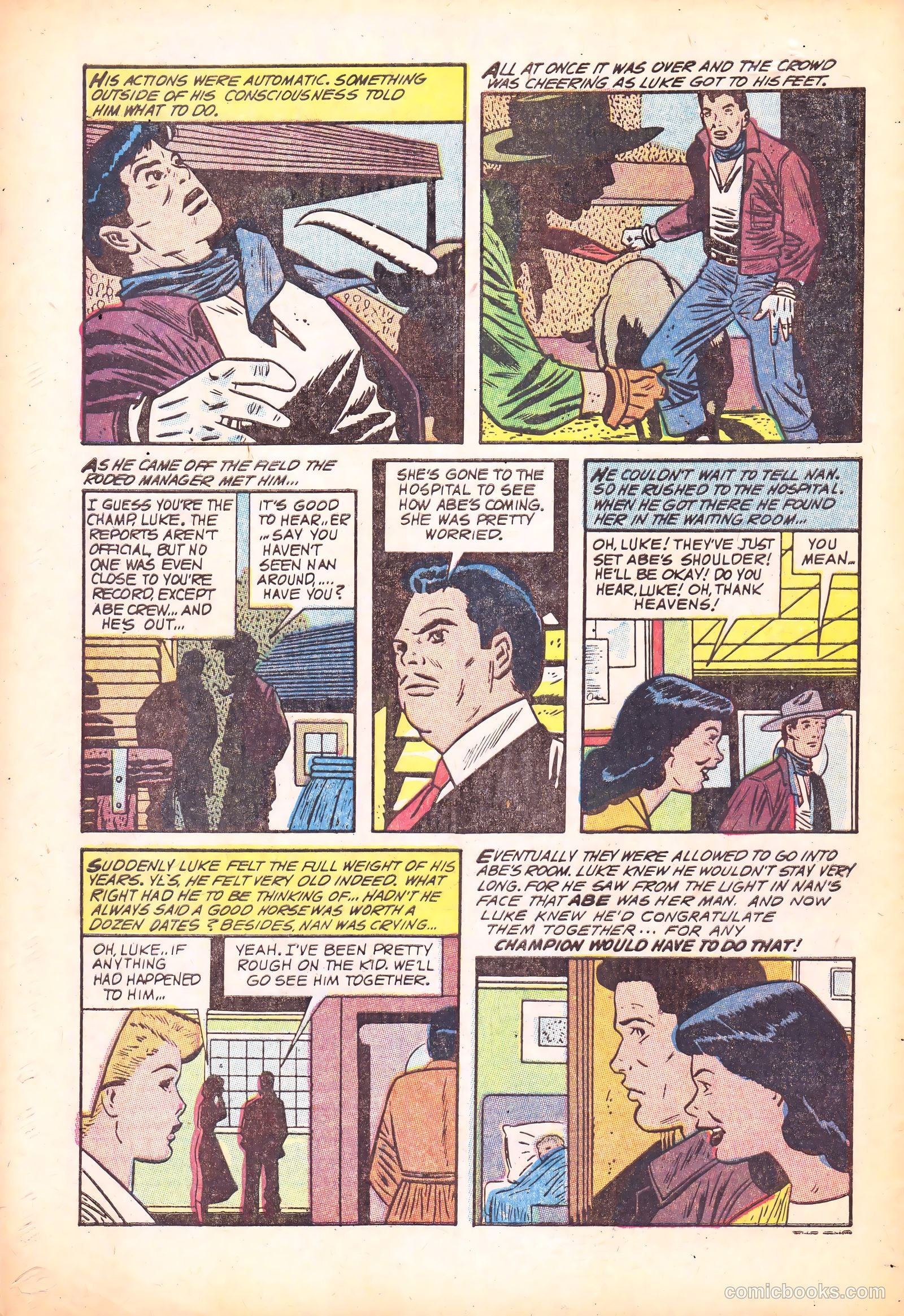 Swift Arrow's Gunfighters #4 (1957) — page 34 of 36