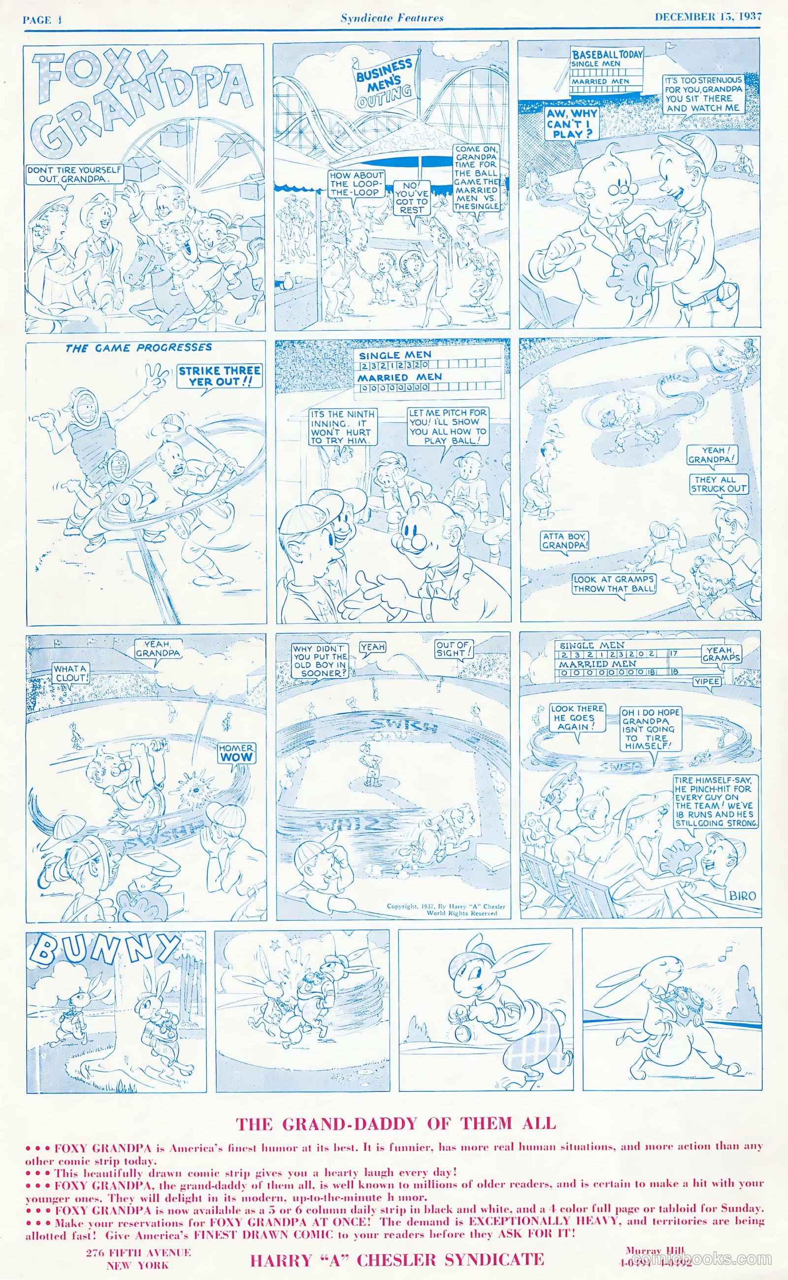 Syndicate Features #1 (1937) — page 4 of 4