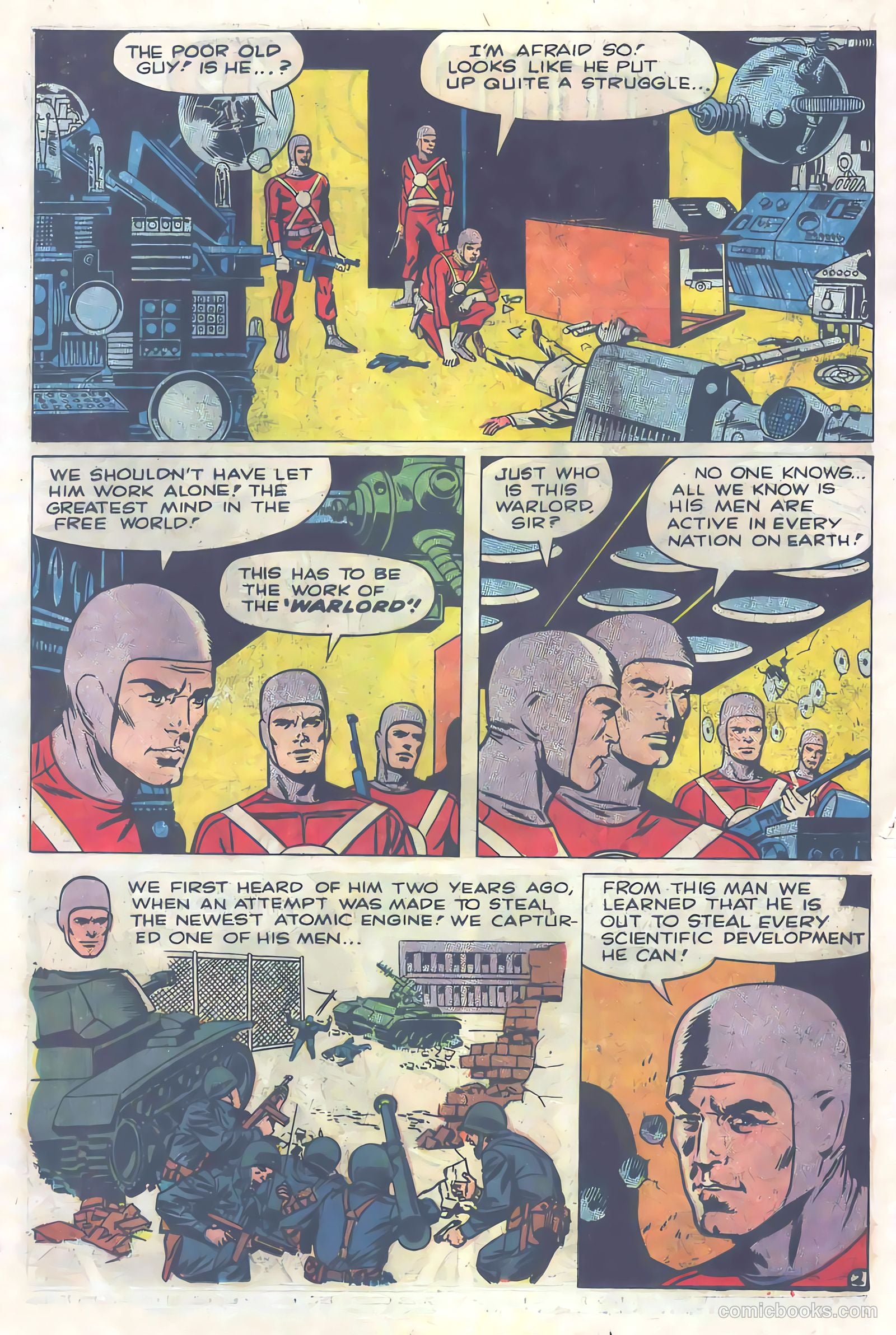 T.H.U.N.D.E.R. Agents #1 (1965) — page 4 of 68