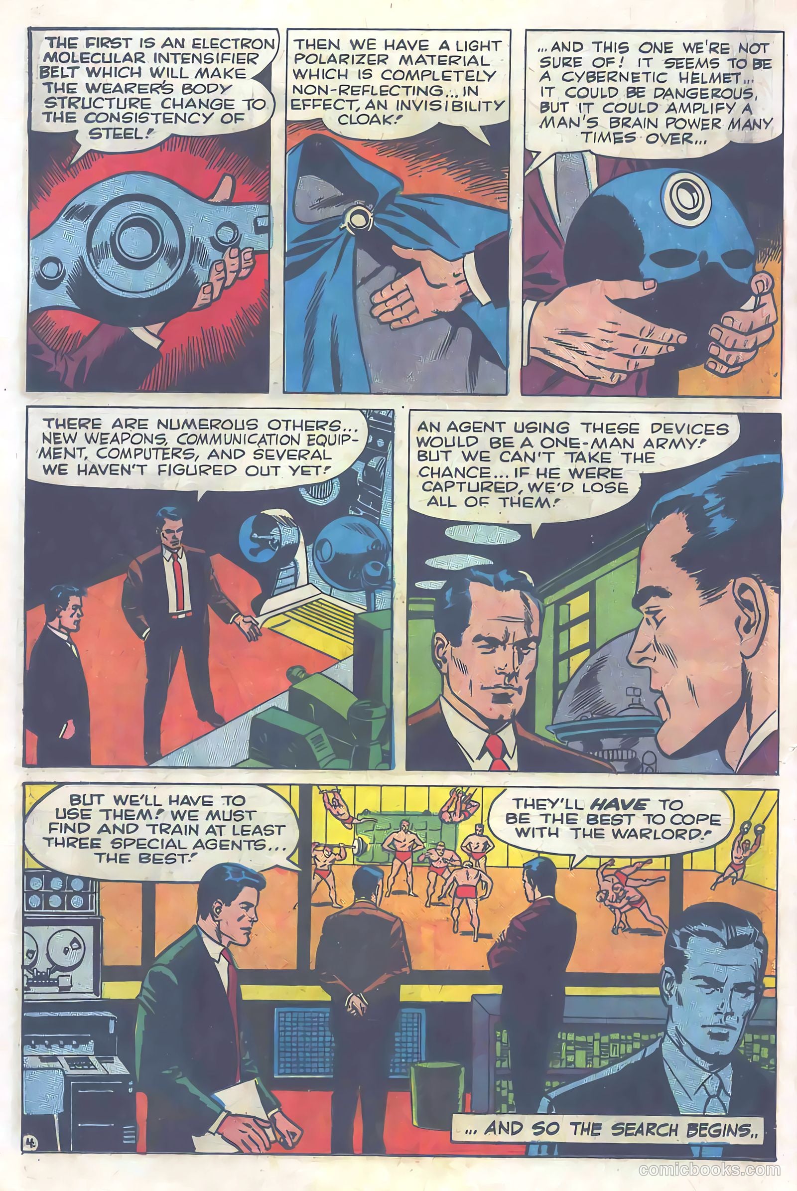 T.H.U.N.D.E.R. Agents #1 (1965) — page 7 of 68