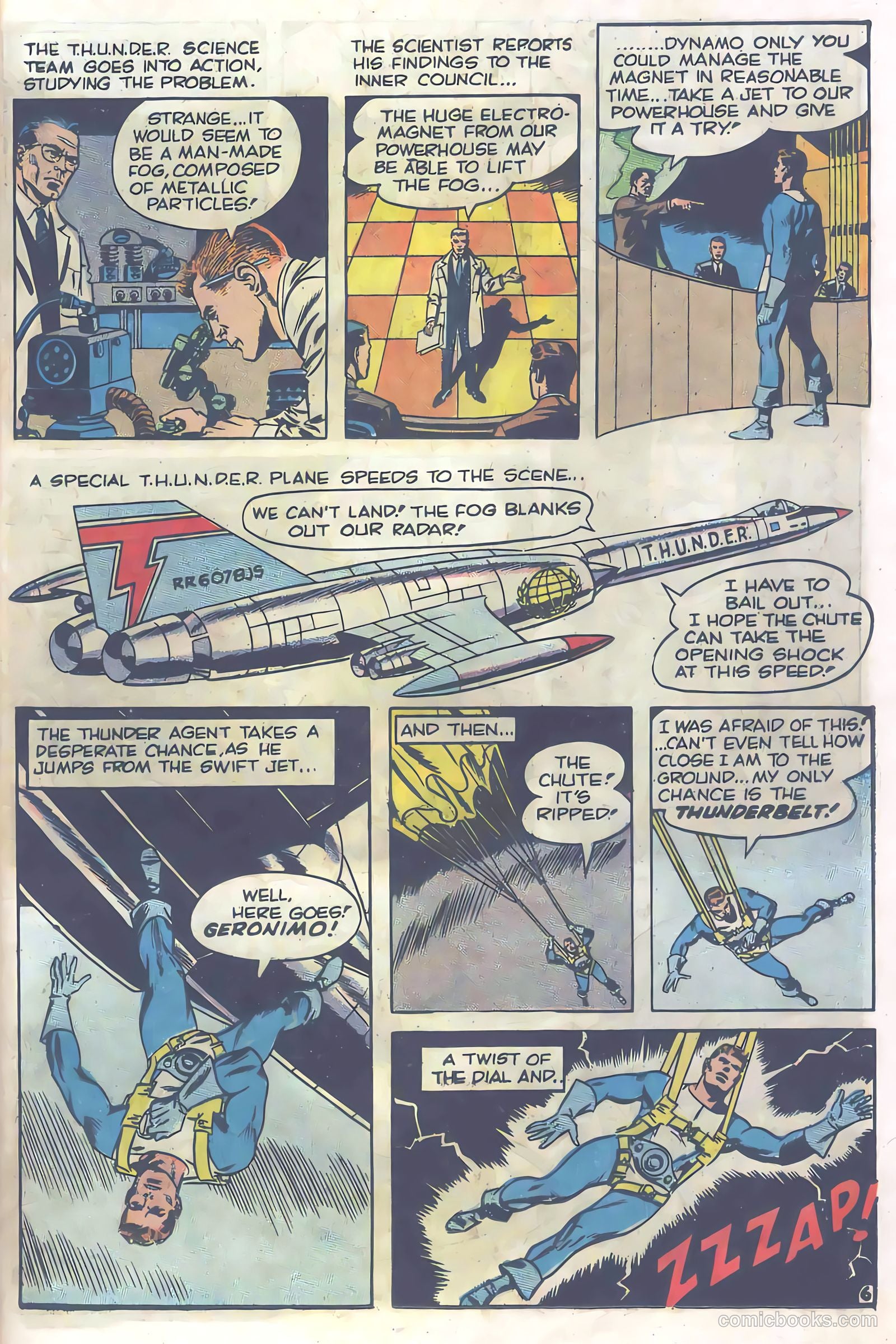 T.H.U.N.D.E.R. Agents #1 (1965) — page 13 of 68