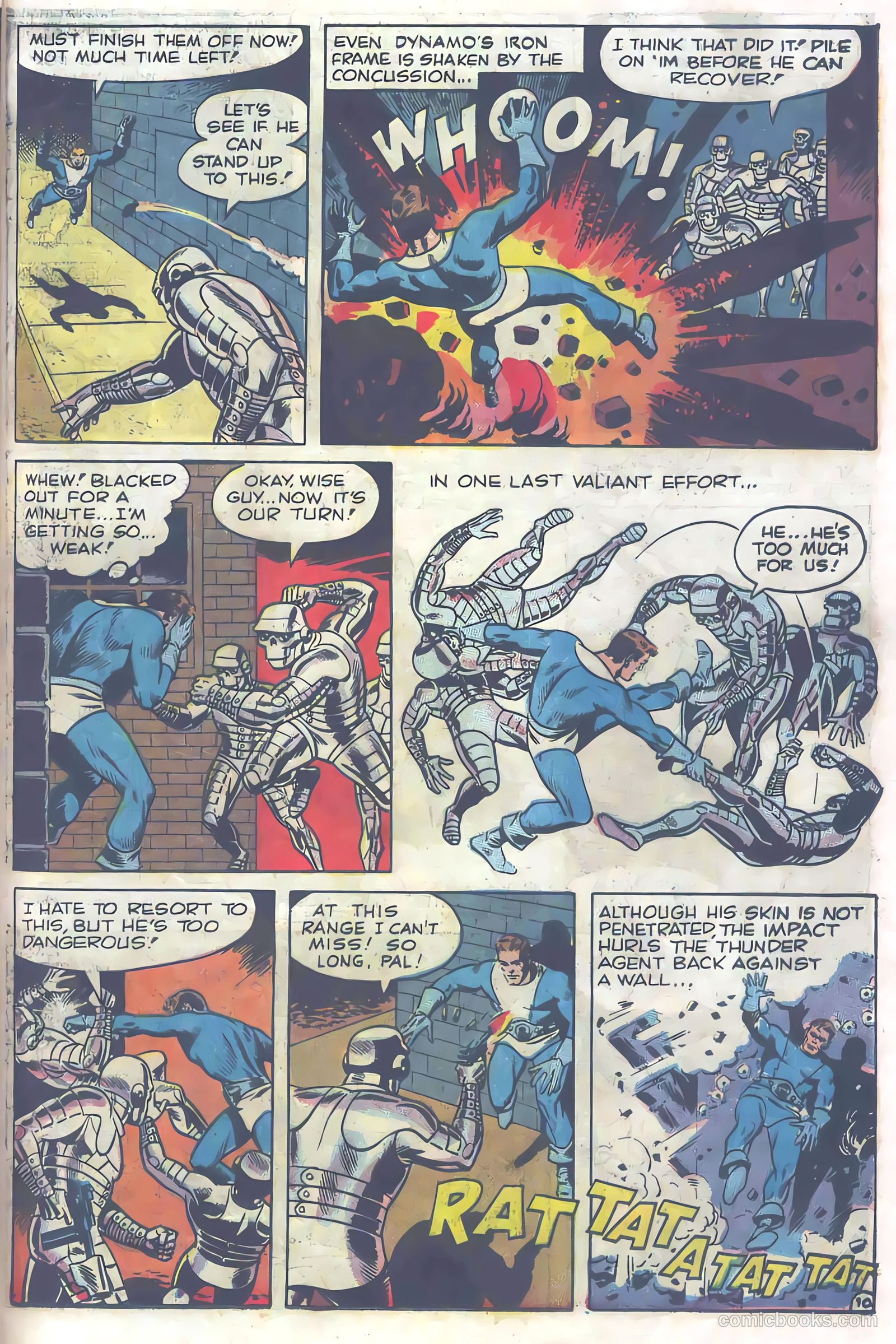 T.H.U.N.D.E.R. Agents #1 (1965) — page 17 of 68