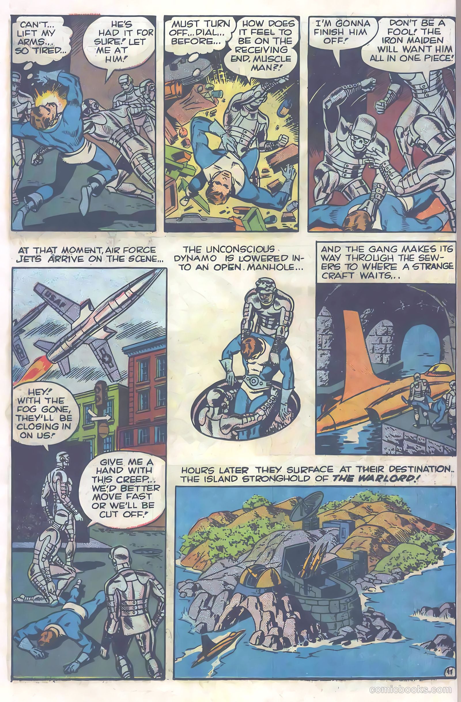 T.H.U.N.D.E.R. Agents #1 (1965) — page 18 of 68