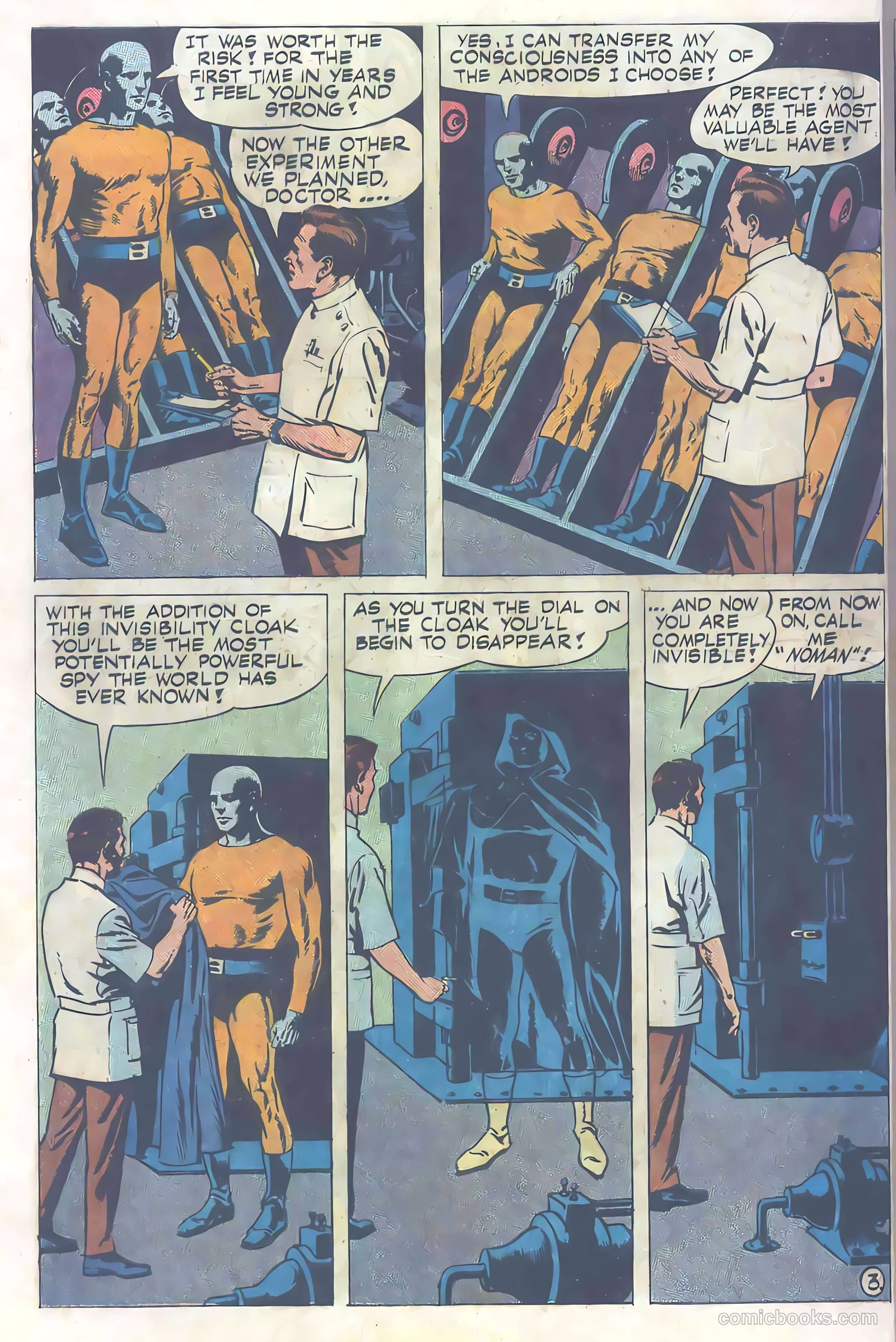 T.H.U.N.D.E.R. Agents #1 (1965) — page 22 of 68